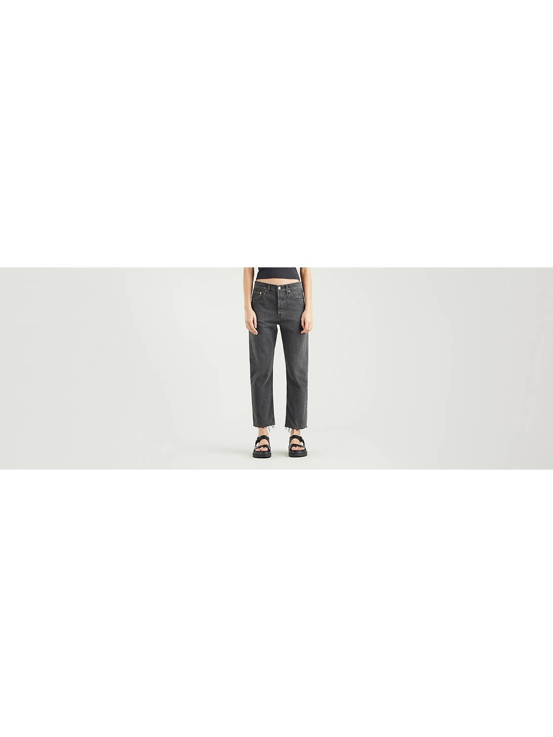 Pantalones Levis 501® Crop Jeans Azul de Mujer, 362000124