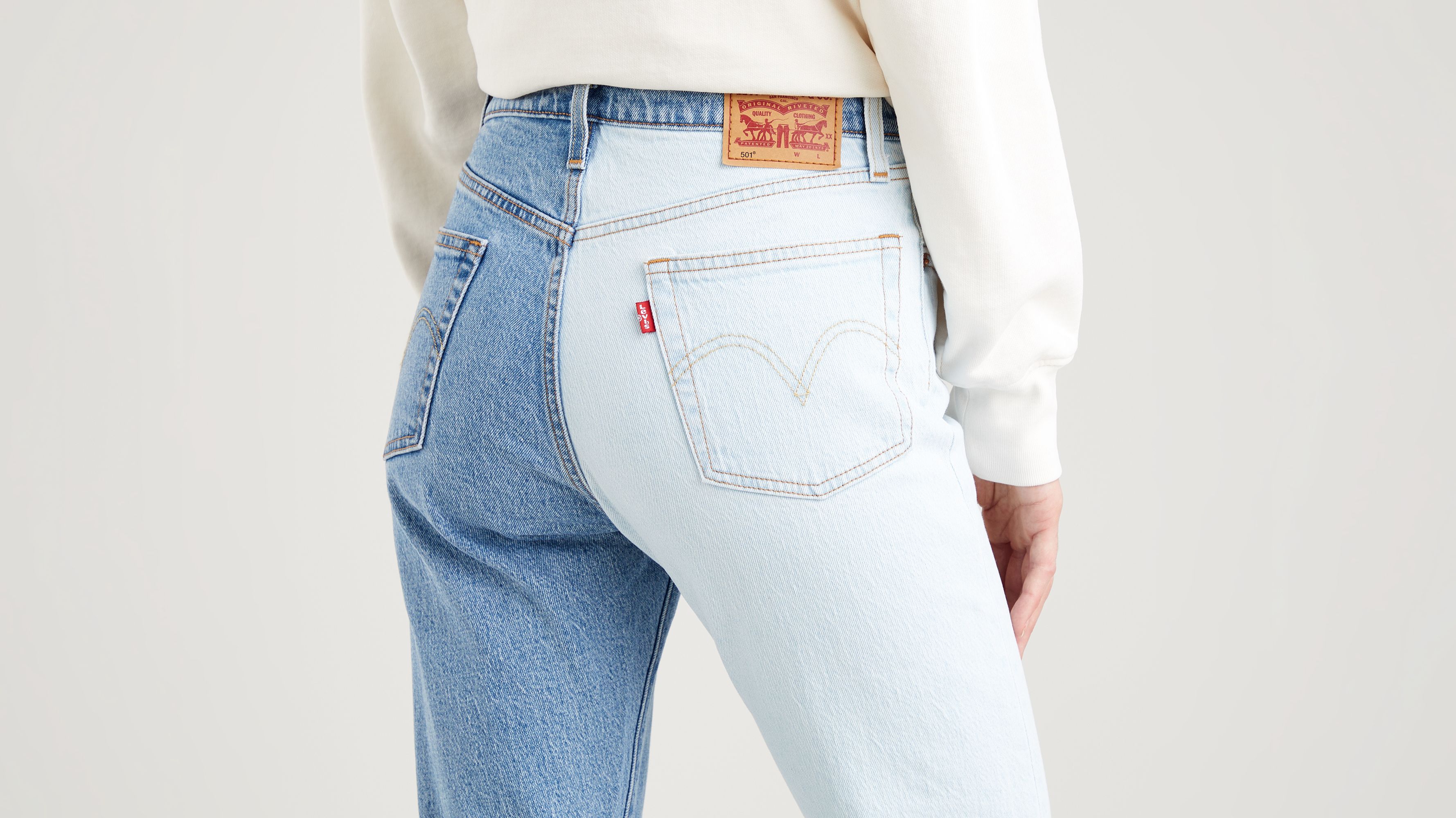 Jean 2025 levis bicolore