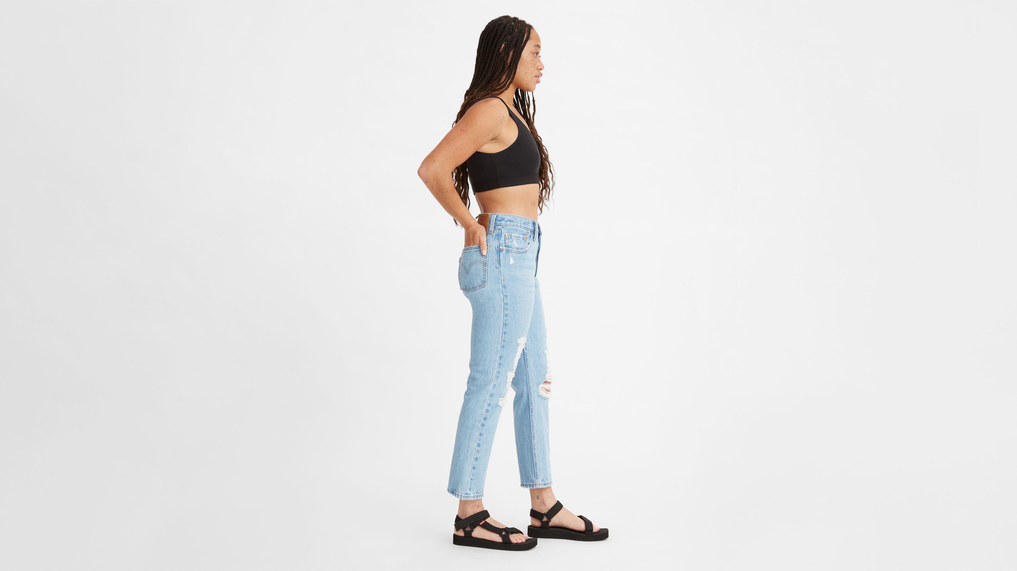 501® Original Cropped Women's Jeans - Light Wash | Levi's® CA