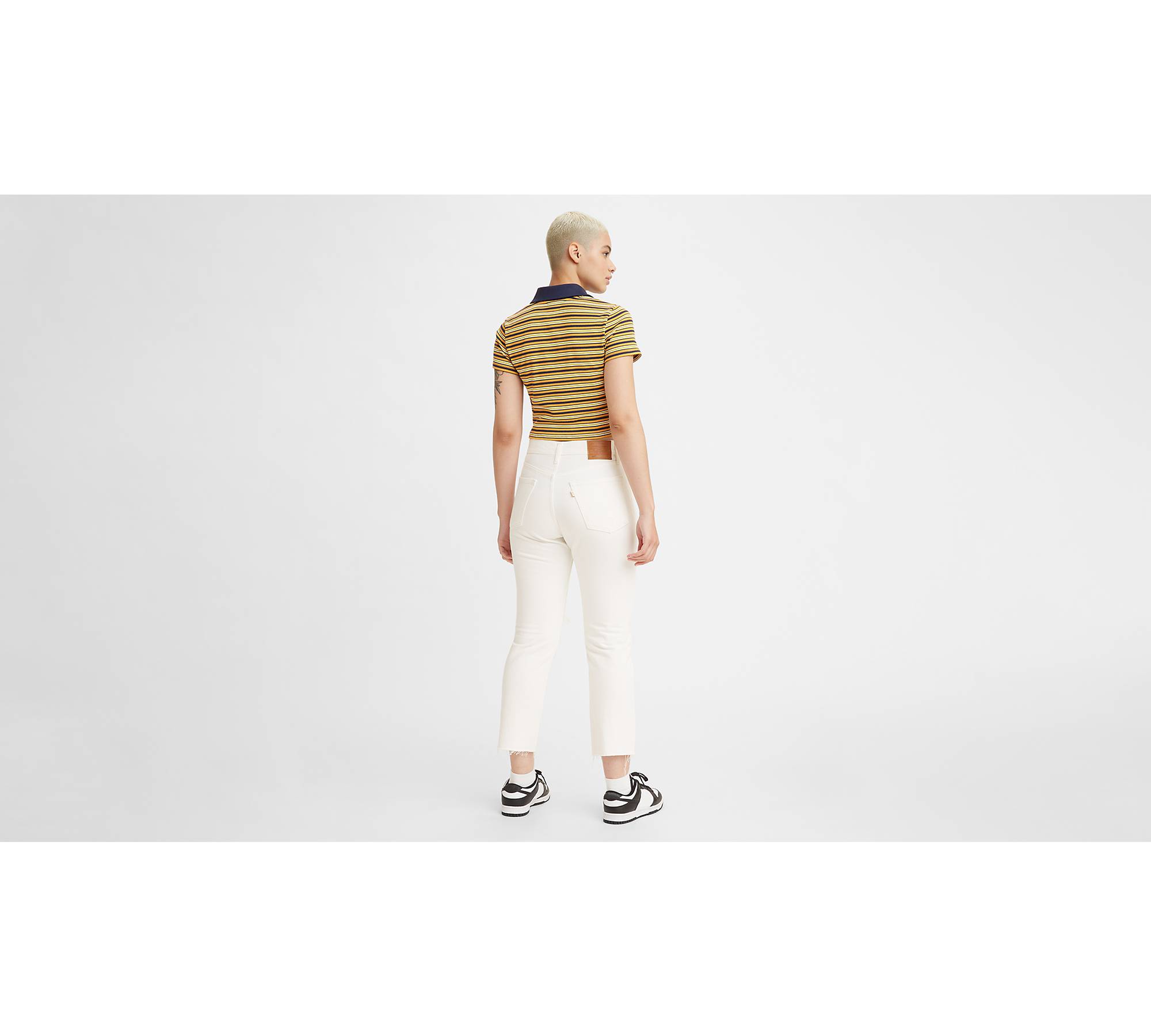 501® Original Cropped Women's Jeans - White | Levi's® US