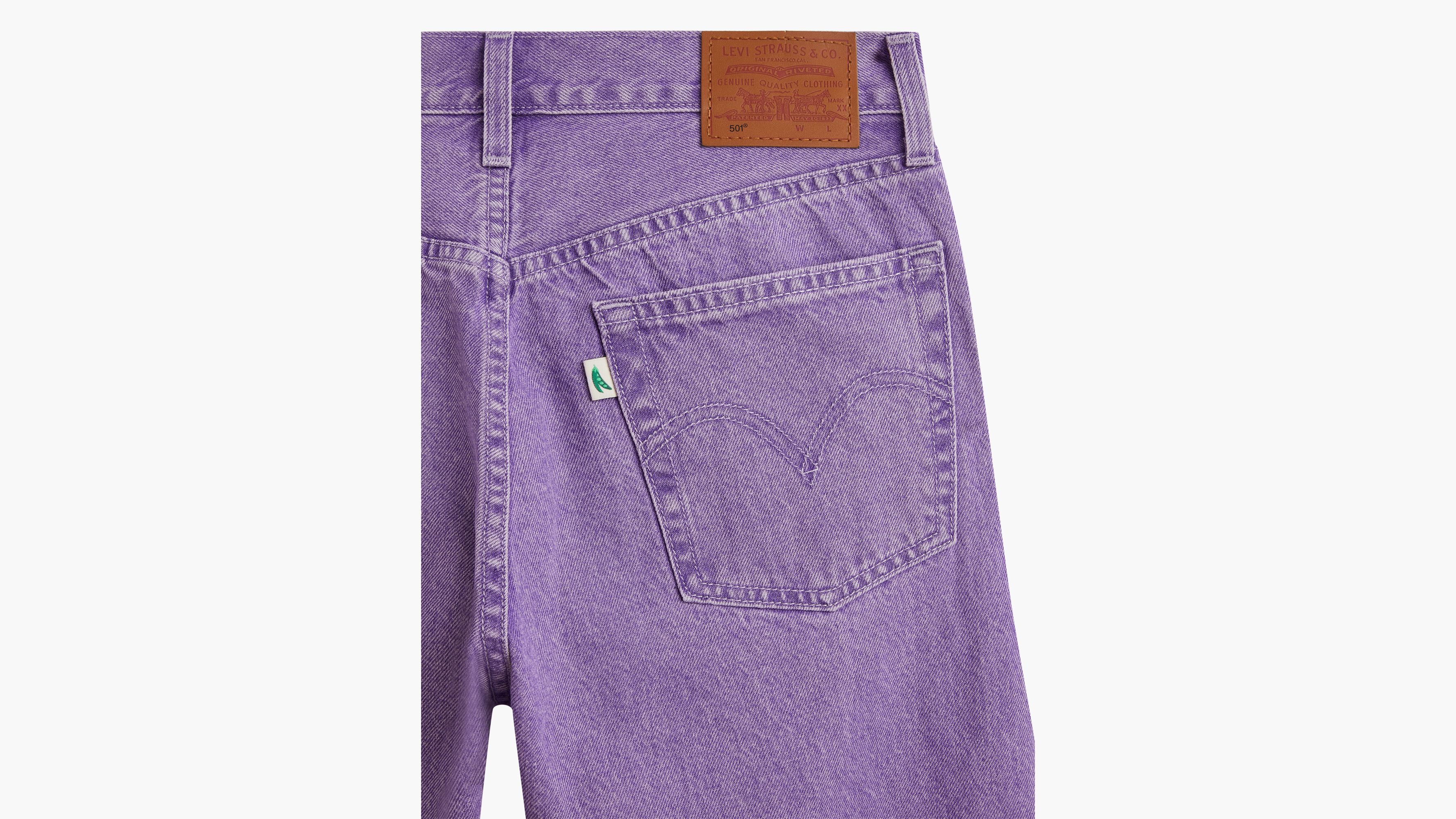 501® Original Cropped Women's Jeans - Purple | Levi's® US