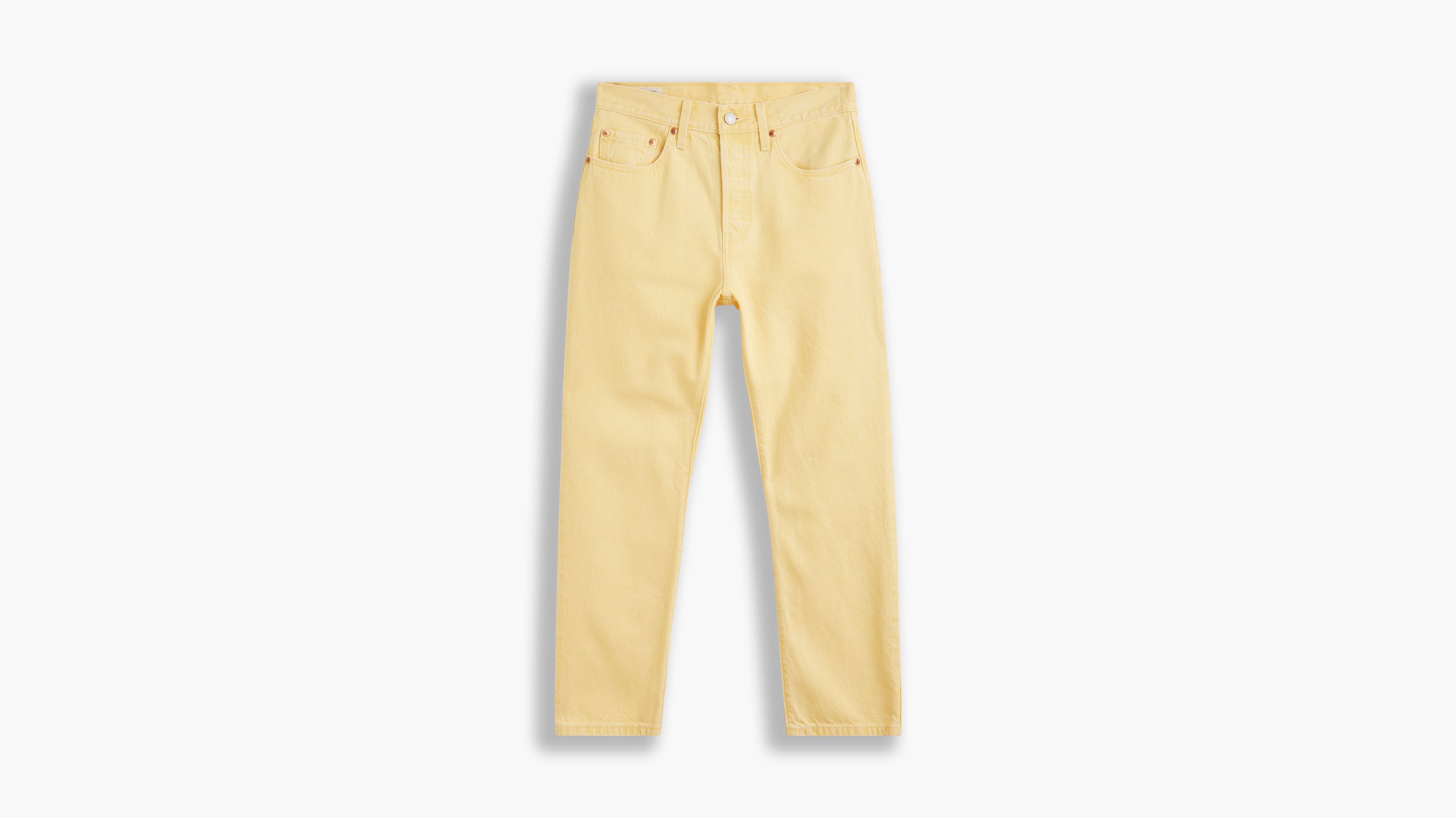 Yellow levi shop jeans