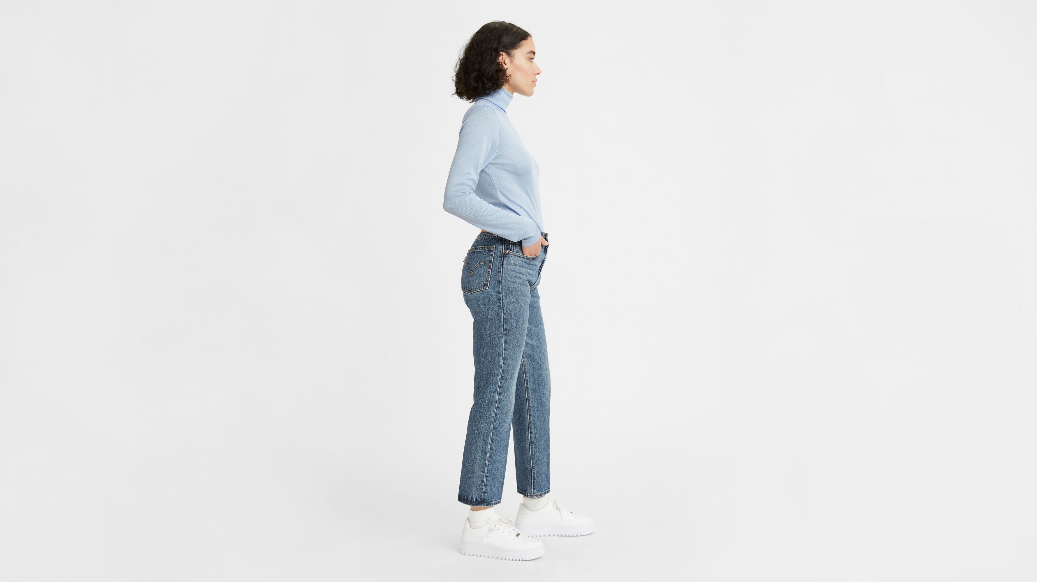 Good Neighbour  Levi's 501 Original Cropped Jeans (Athens Slide)