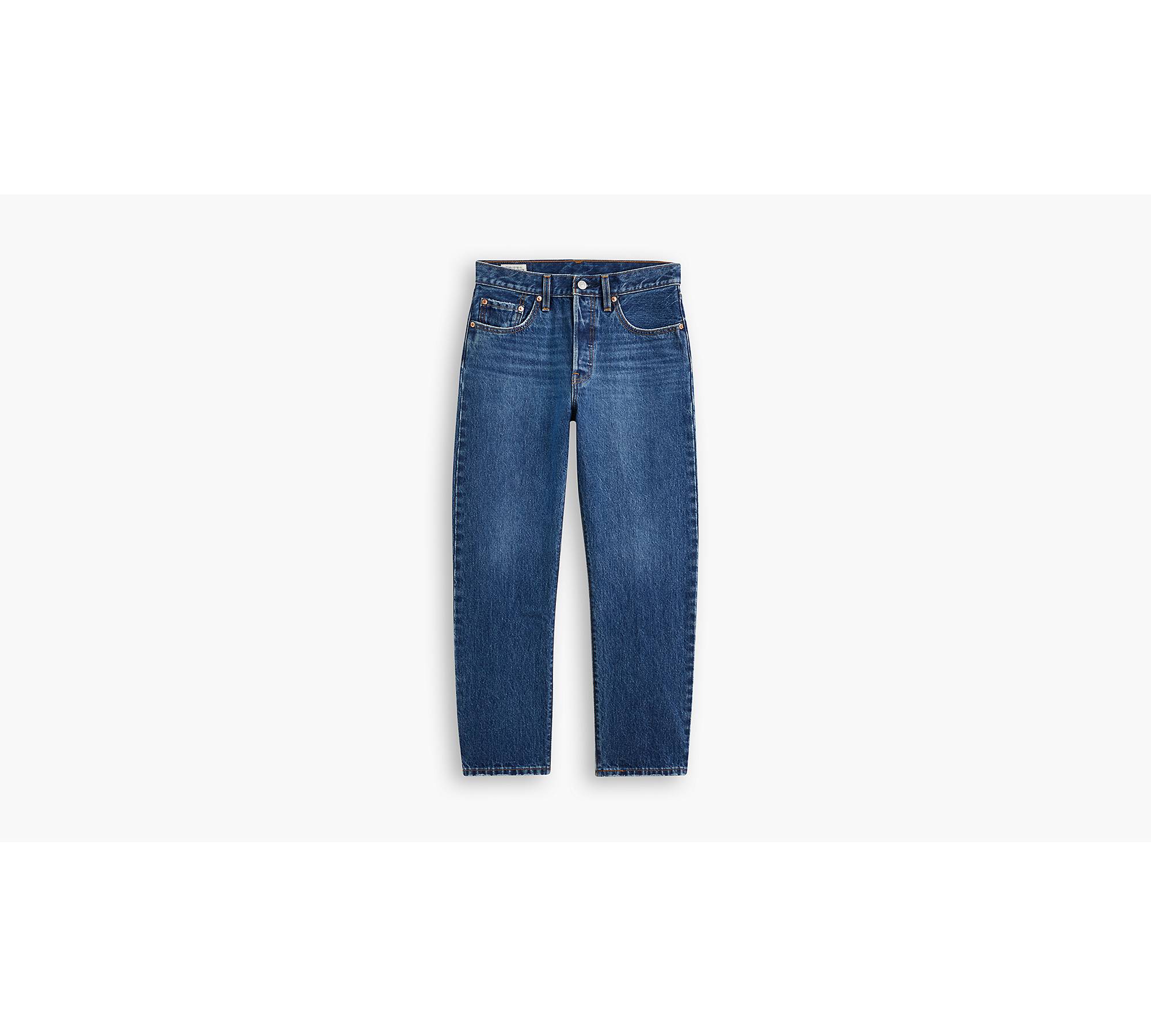 501® Levi's® Crop Jeans - Blue | Levi's® NL