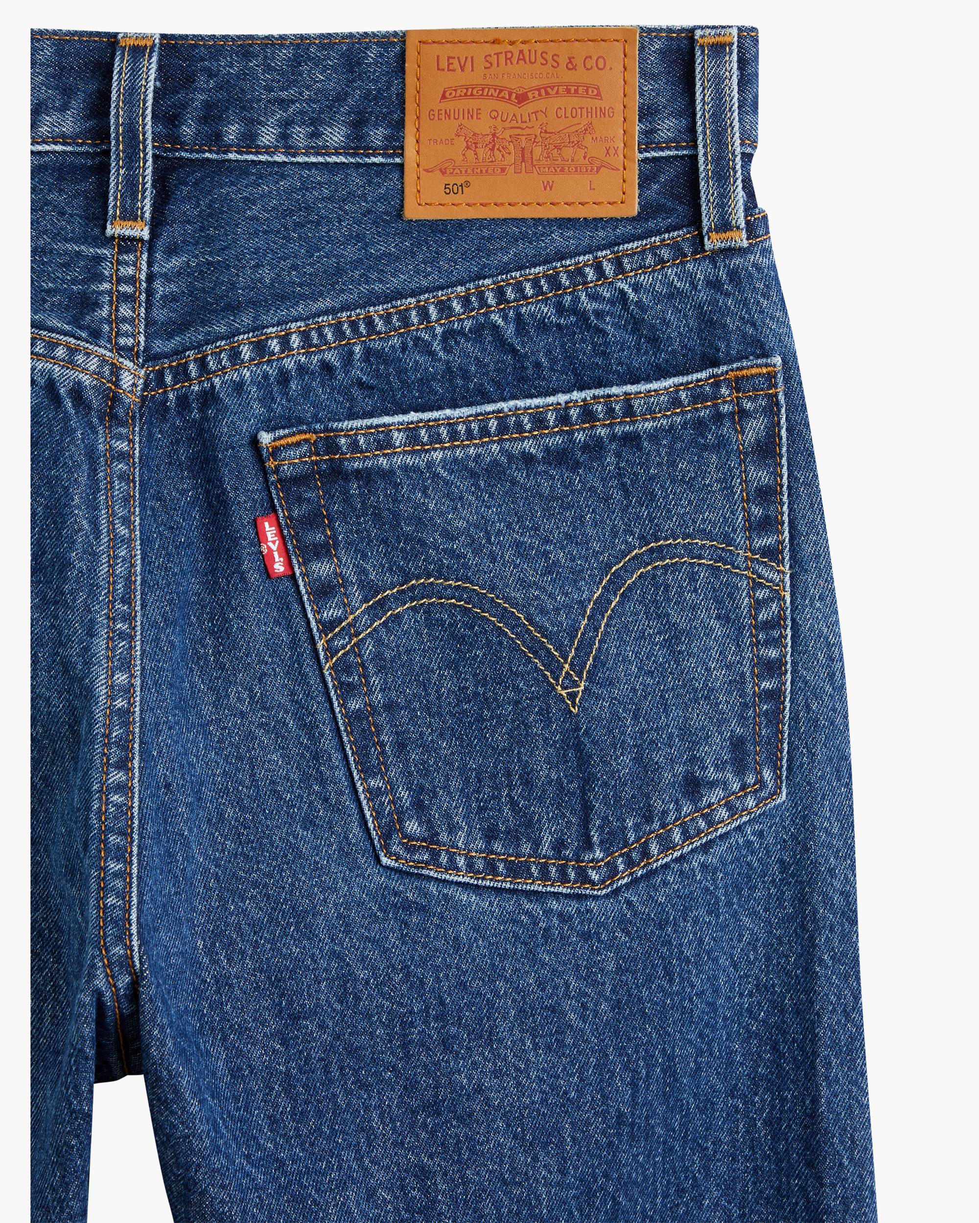 501® Original Cropped Women's Jeans - Dark Wash | Levi's® US 501® Original Cropped Women's Jeans - Dark Wash | Levi's® US