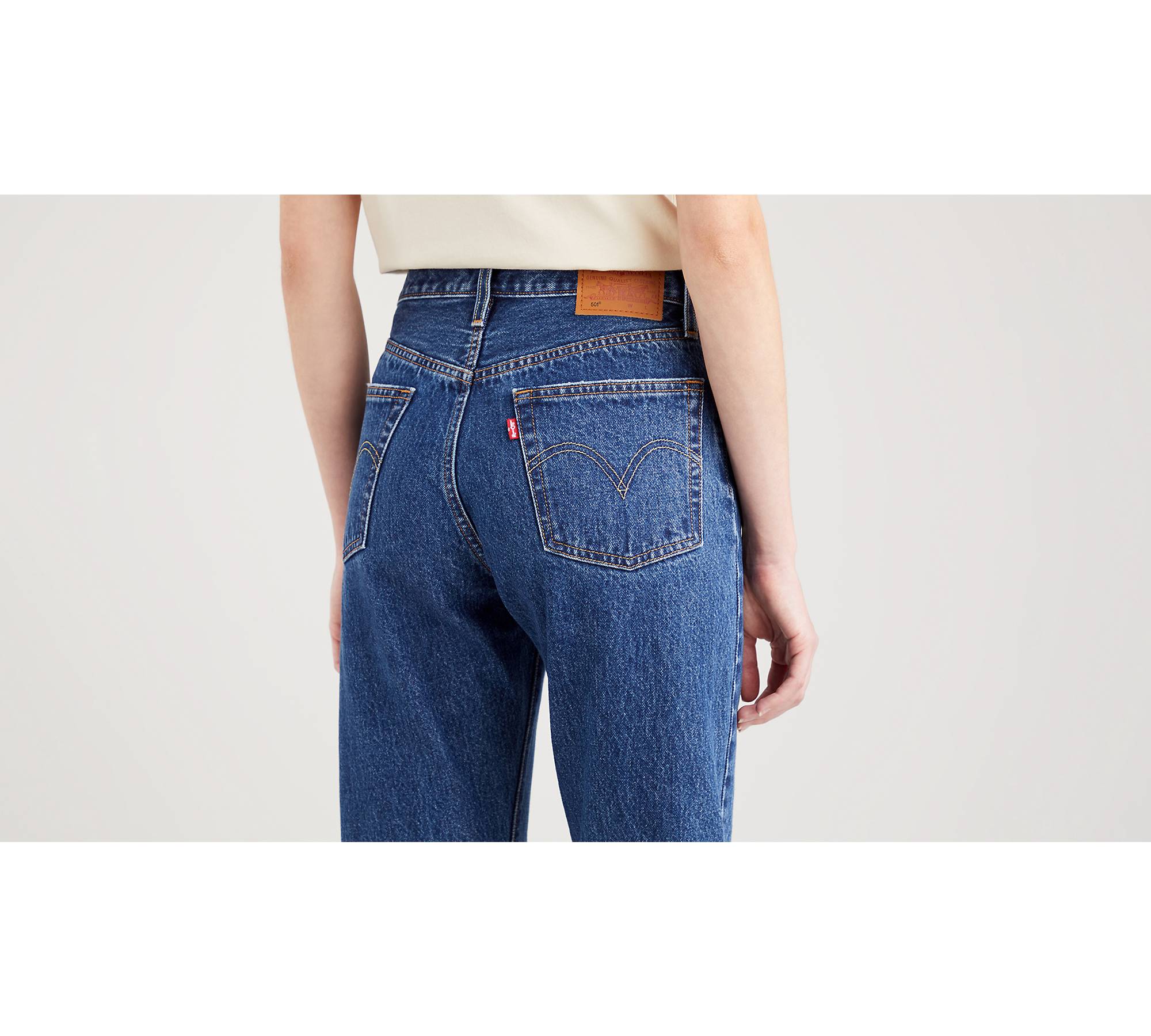 Levi´s ® 501® Crop Jeans Blue