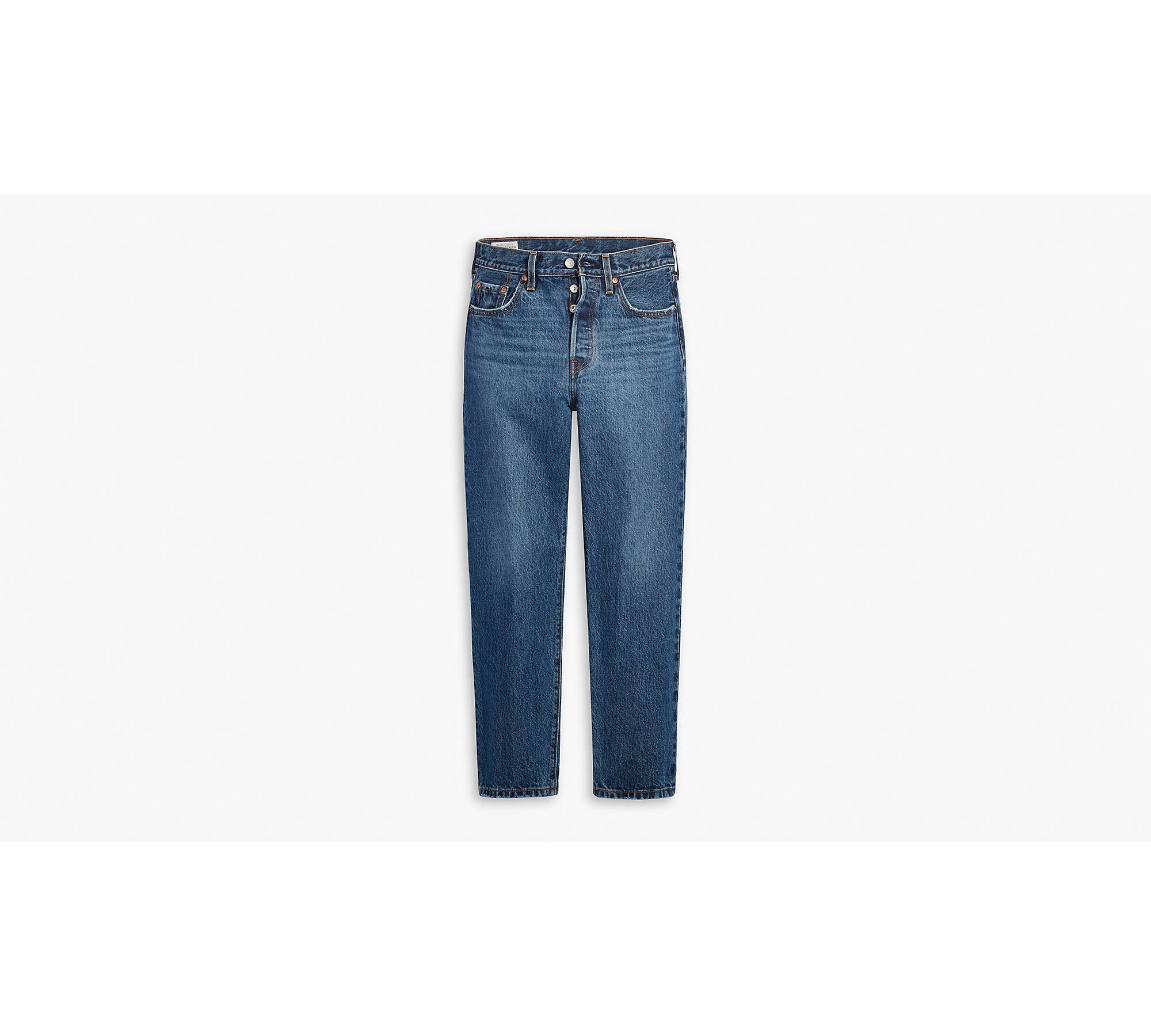 501® Levi's® Crop Jeans - Blue | Levi's® XK
