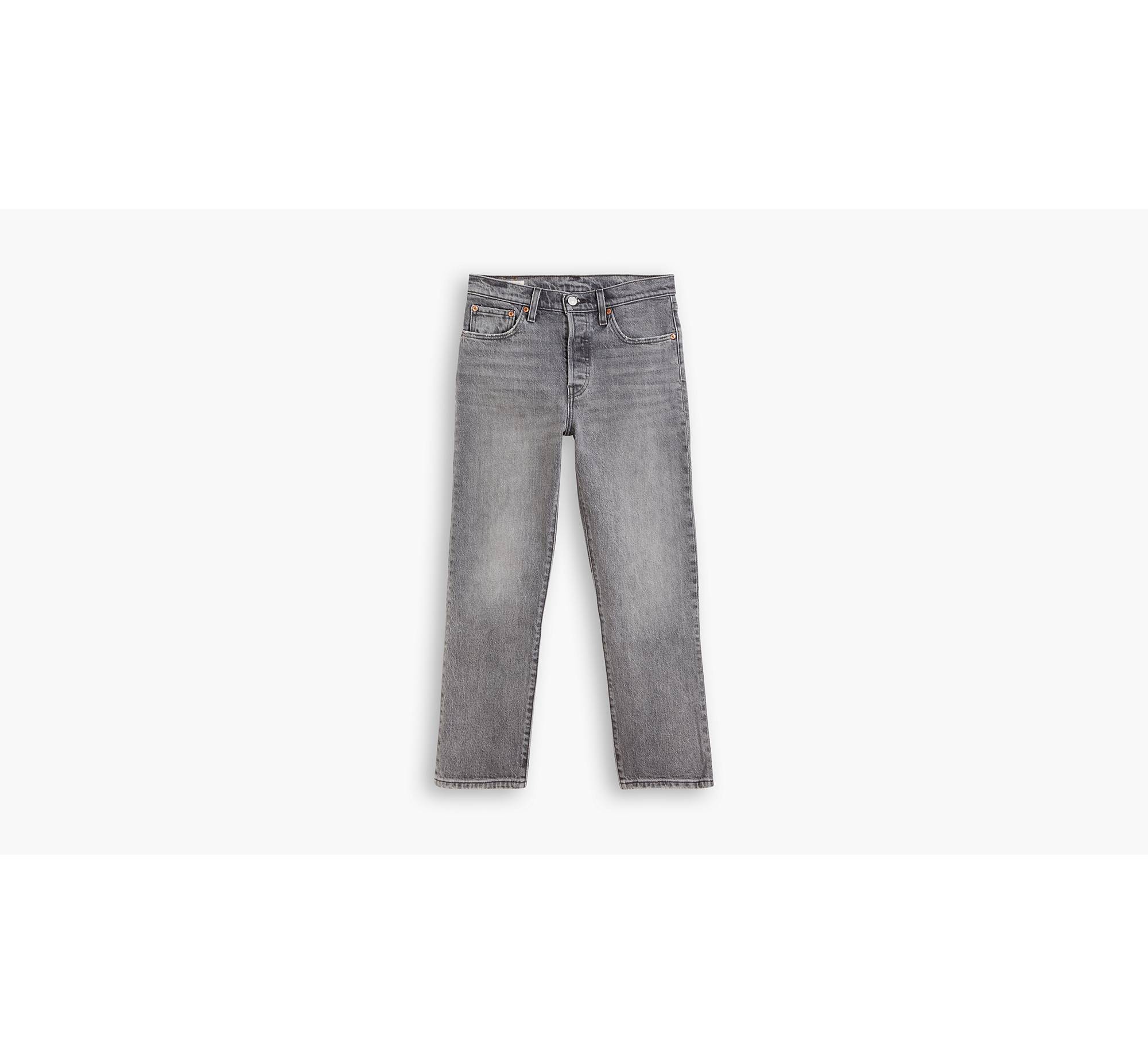 501® Levi's® Crop Jeans - Grey | Levi's® CZ