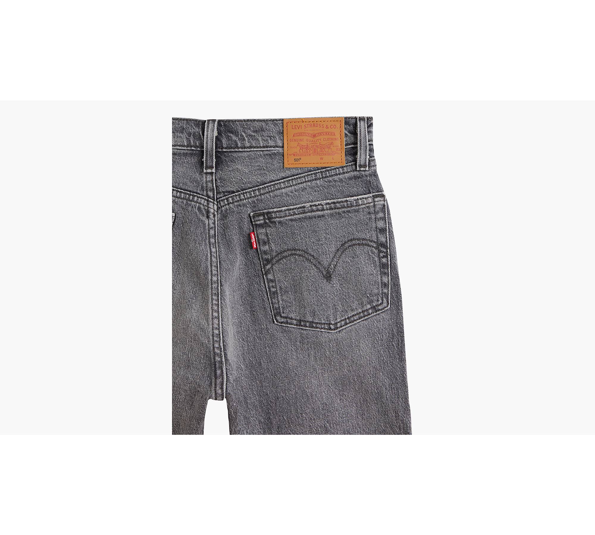 501® Levi's® Crop Jeans - Grey | Levi's® EE