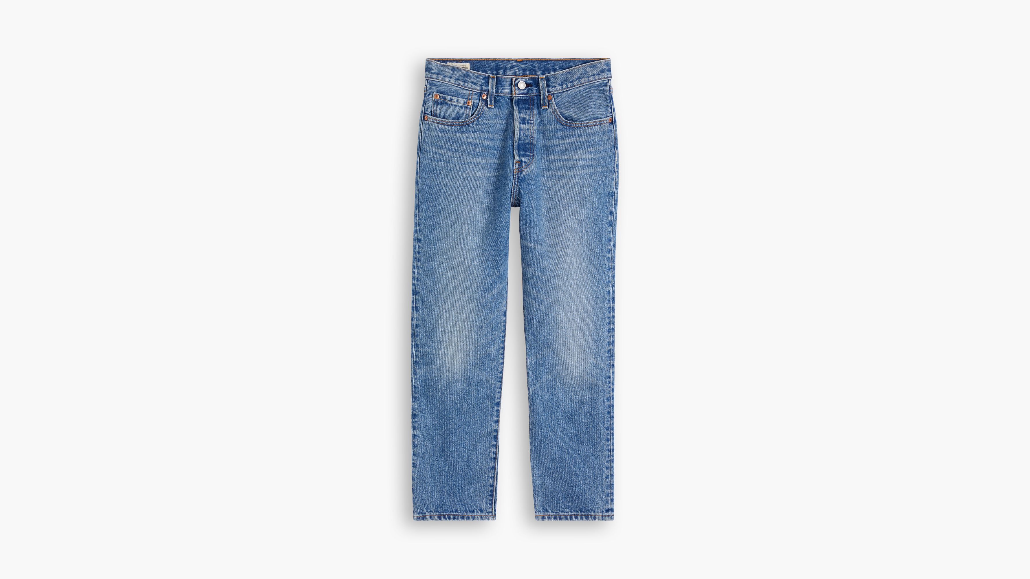 501® Levi's® Crop Jeans - Blue | Levi's® ES