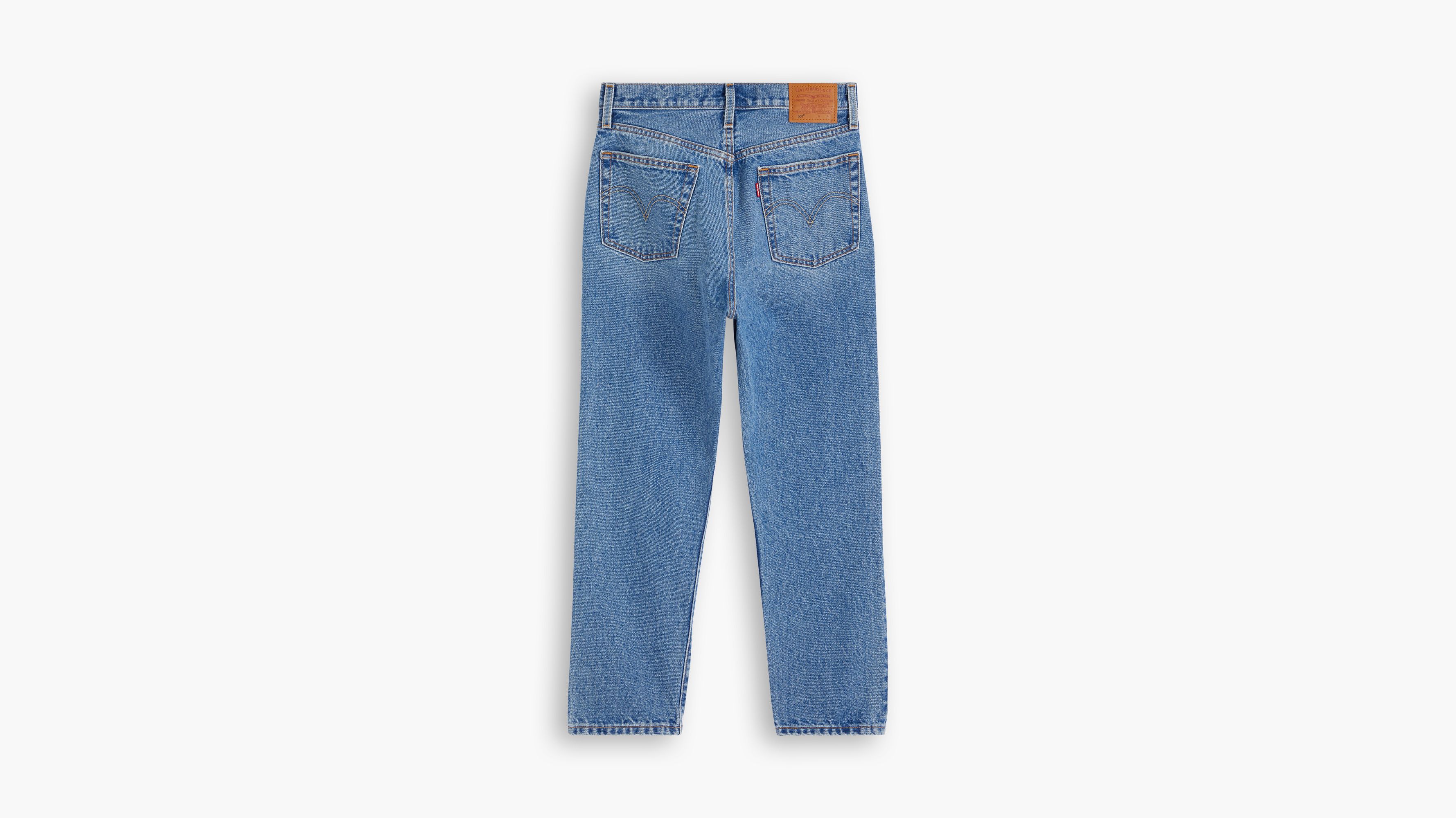 501® Levi's® Crop Jeans - Blue | Levi's® BE