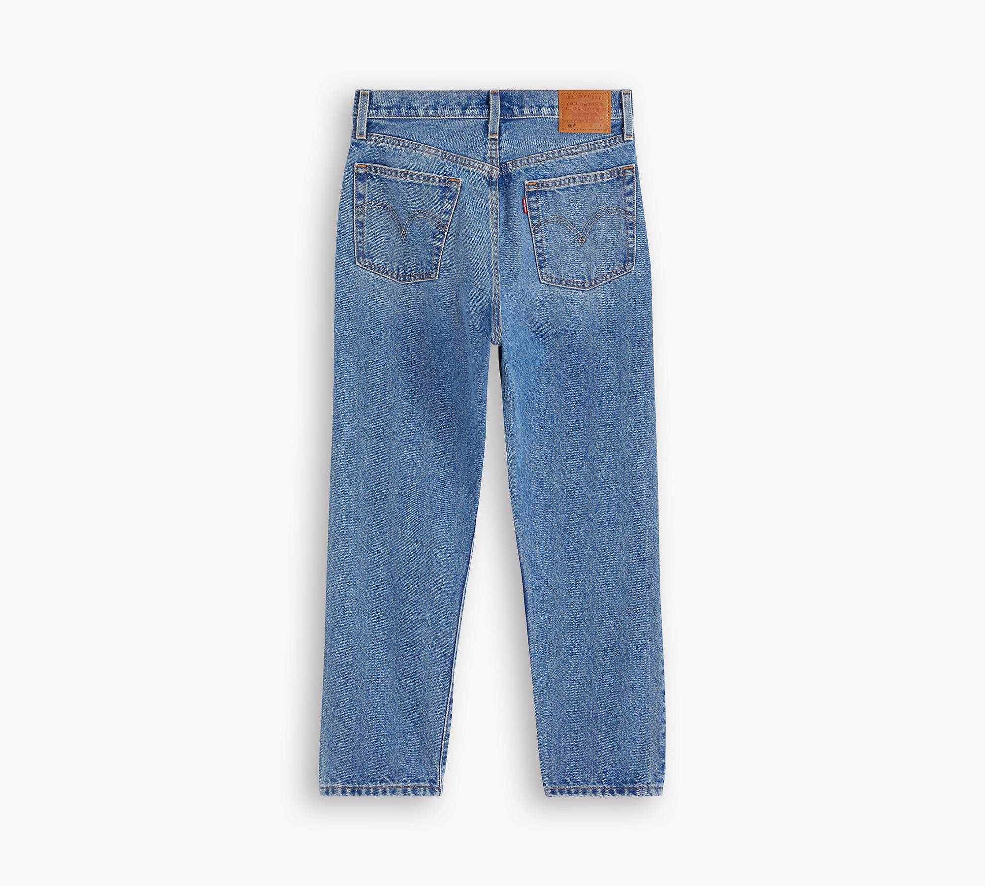 501® Levi's® Crop Jeans - Blue | Levi's® CZ