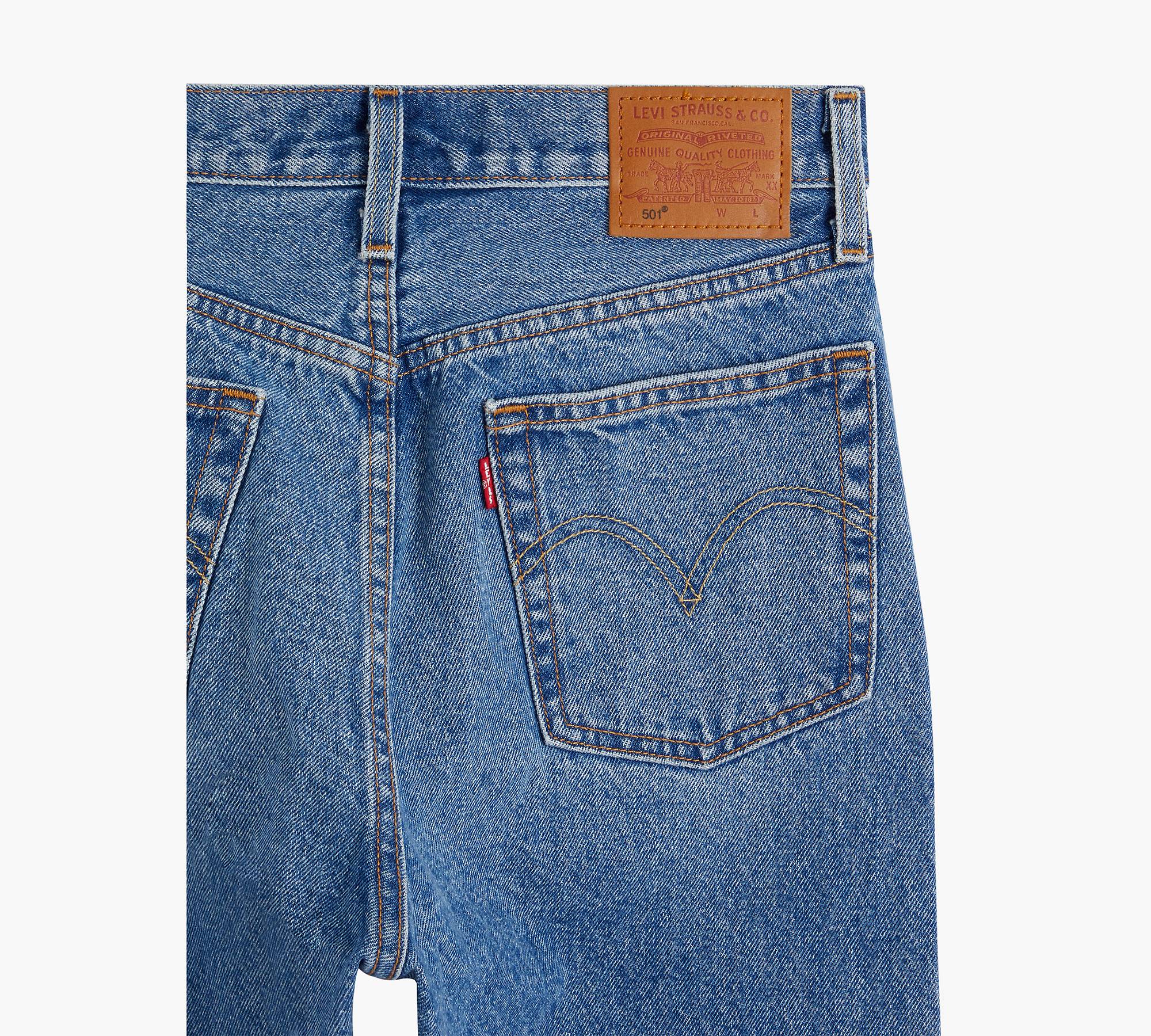501® Levi's® Crop Jeans - Blue | Levi's® IS