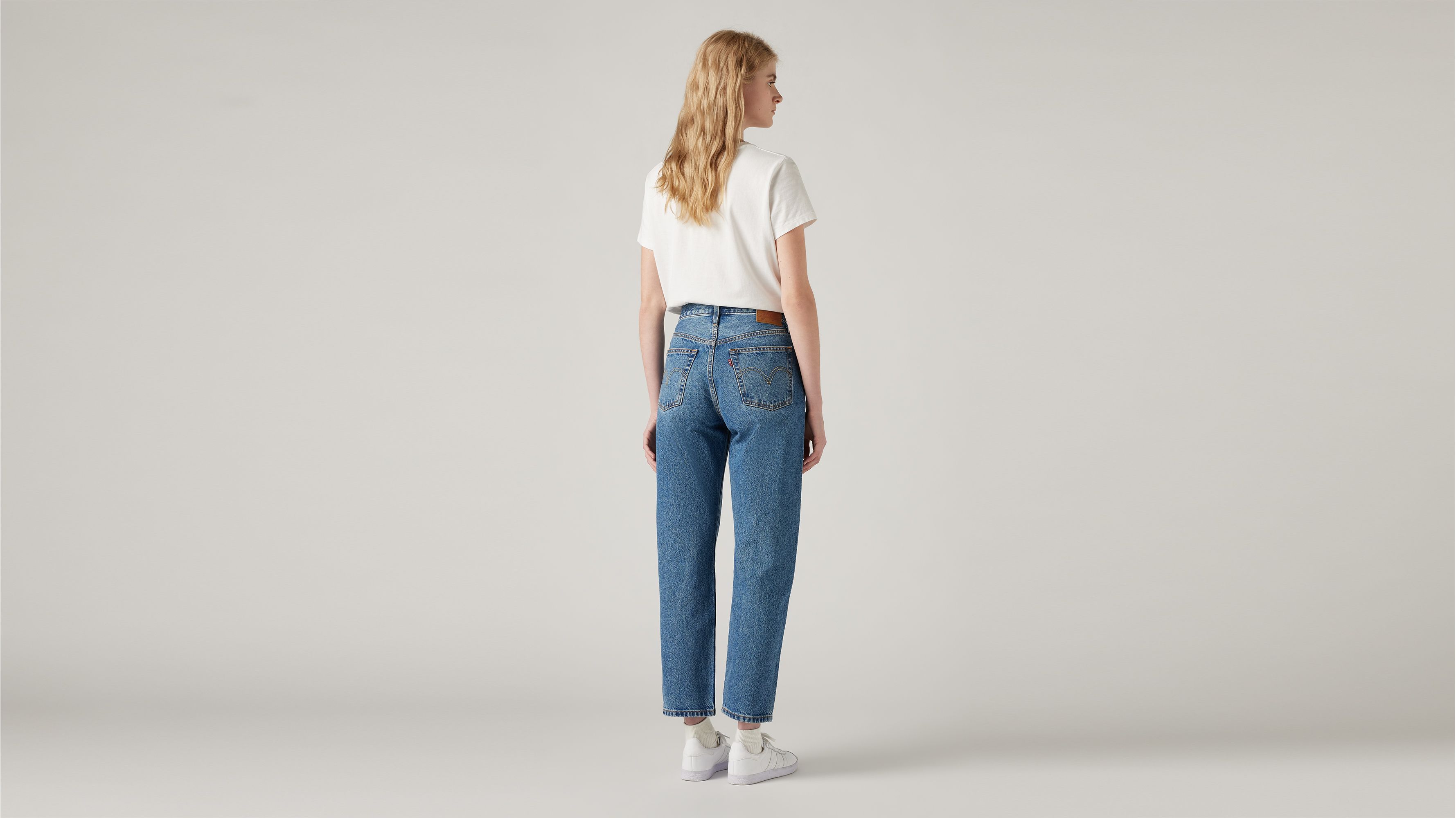 levi's 501 cropped high rise straight leg