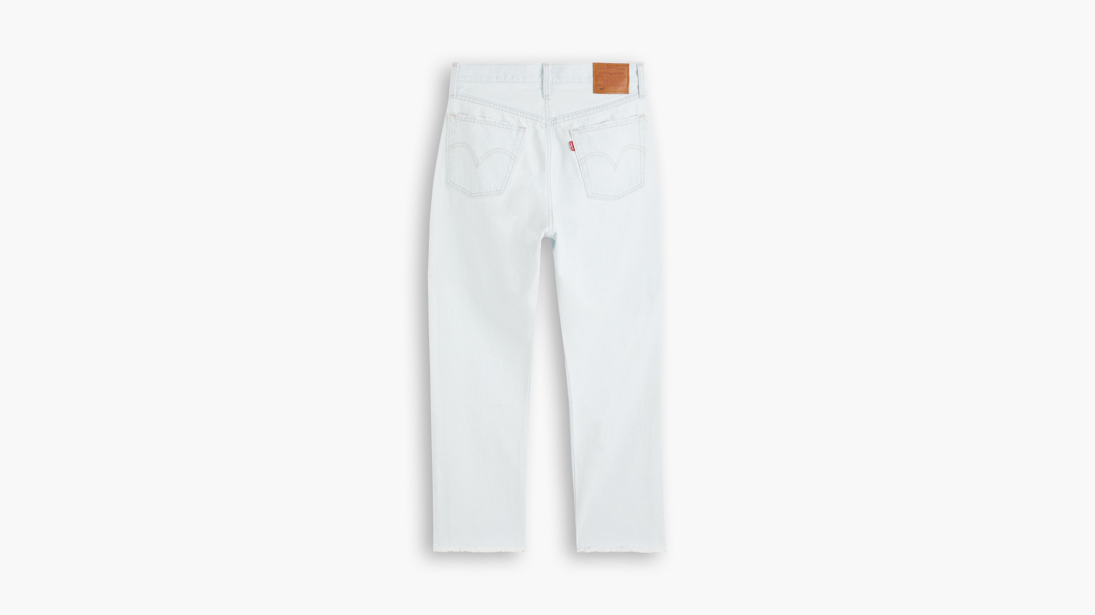 501® Levi's® Crop Jeans - Blauw | Levi's® BE