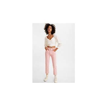 501® Original Cropped Women's Colored Denim Jeans 1