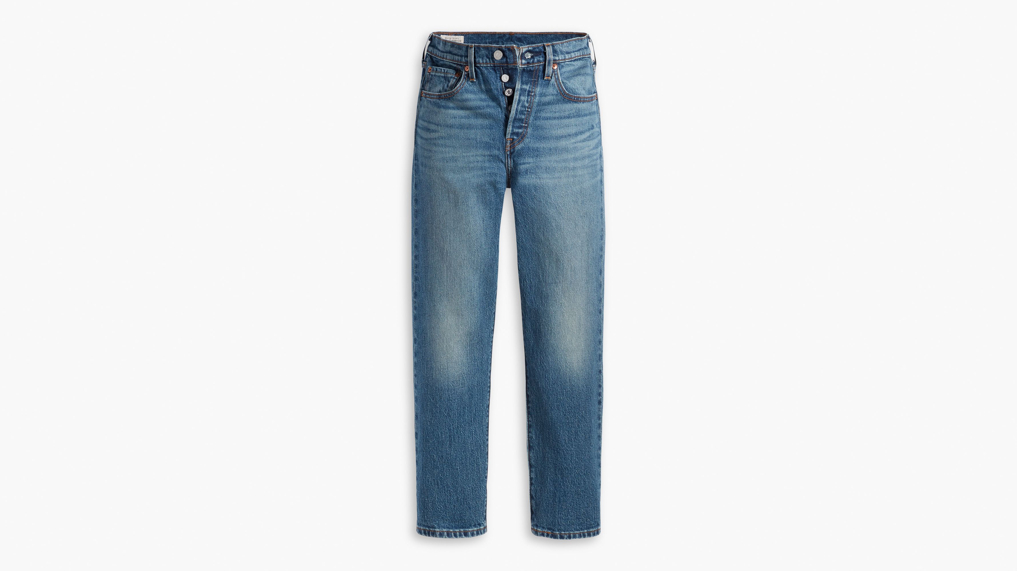 501® Levi's® Crop Jeans - Blue | Levi's® GE