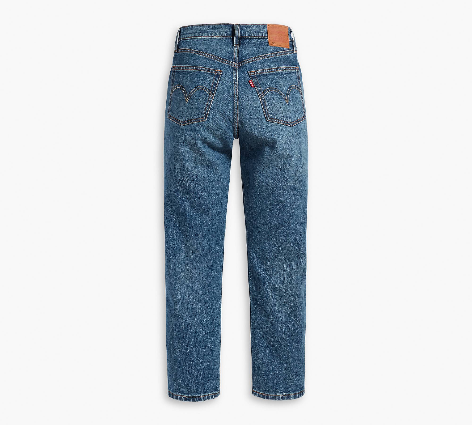 501® Levi's® Crop Jeans - Blue | Levi's® GB