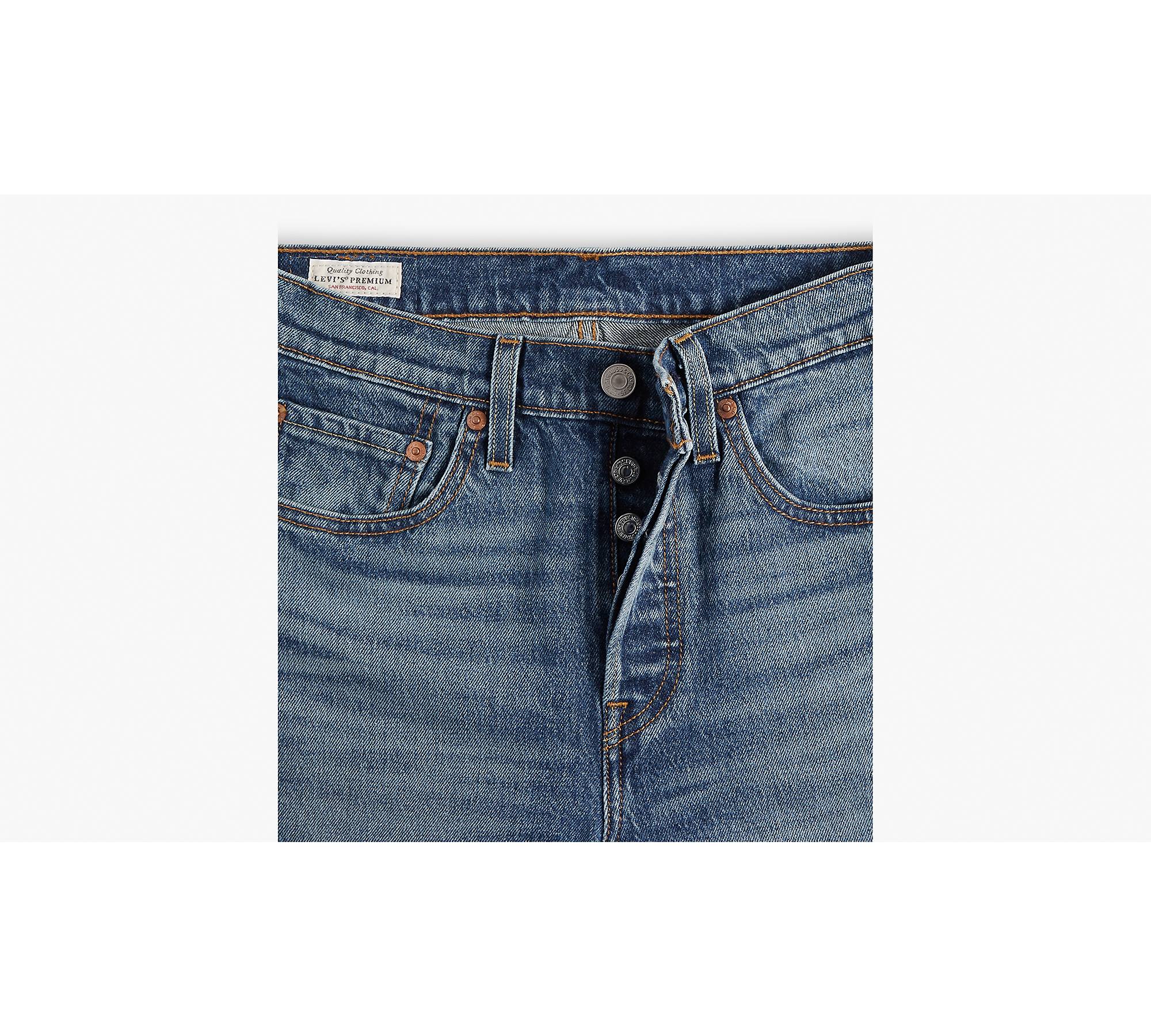 LEVI'S Womens Eve Capri Jeans W31 L17 Blue Linen, Vintage & Second-Hand  Clothing Online