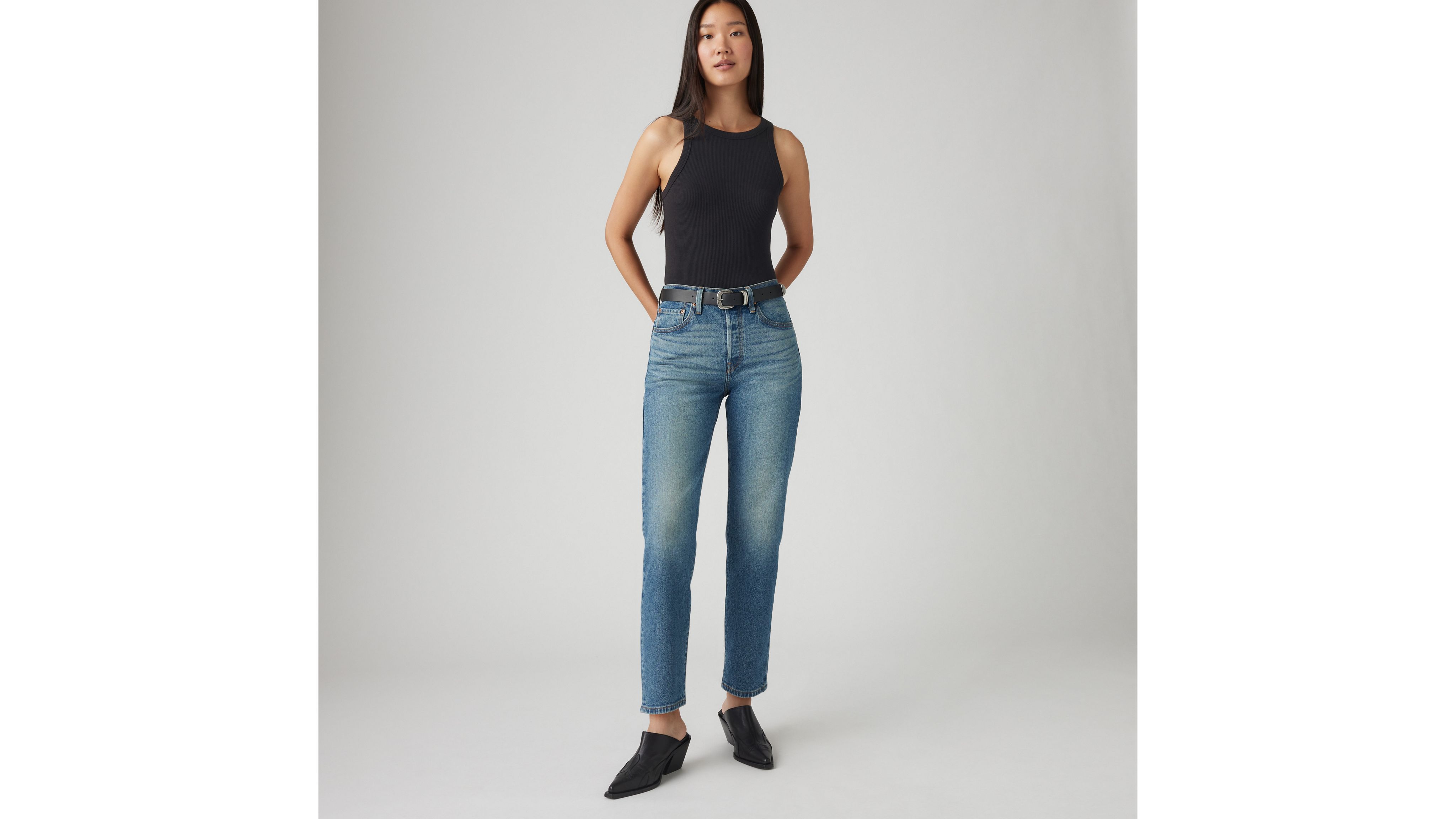 501® Original Cropped Women's Jeans - Dark Wash | Levi's® US