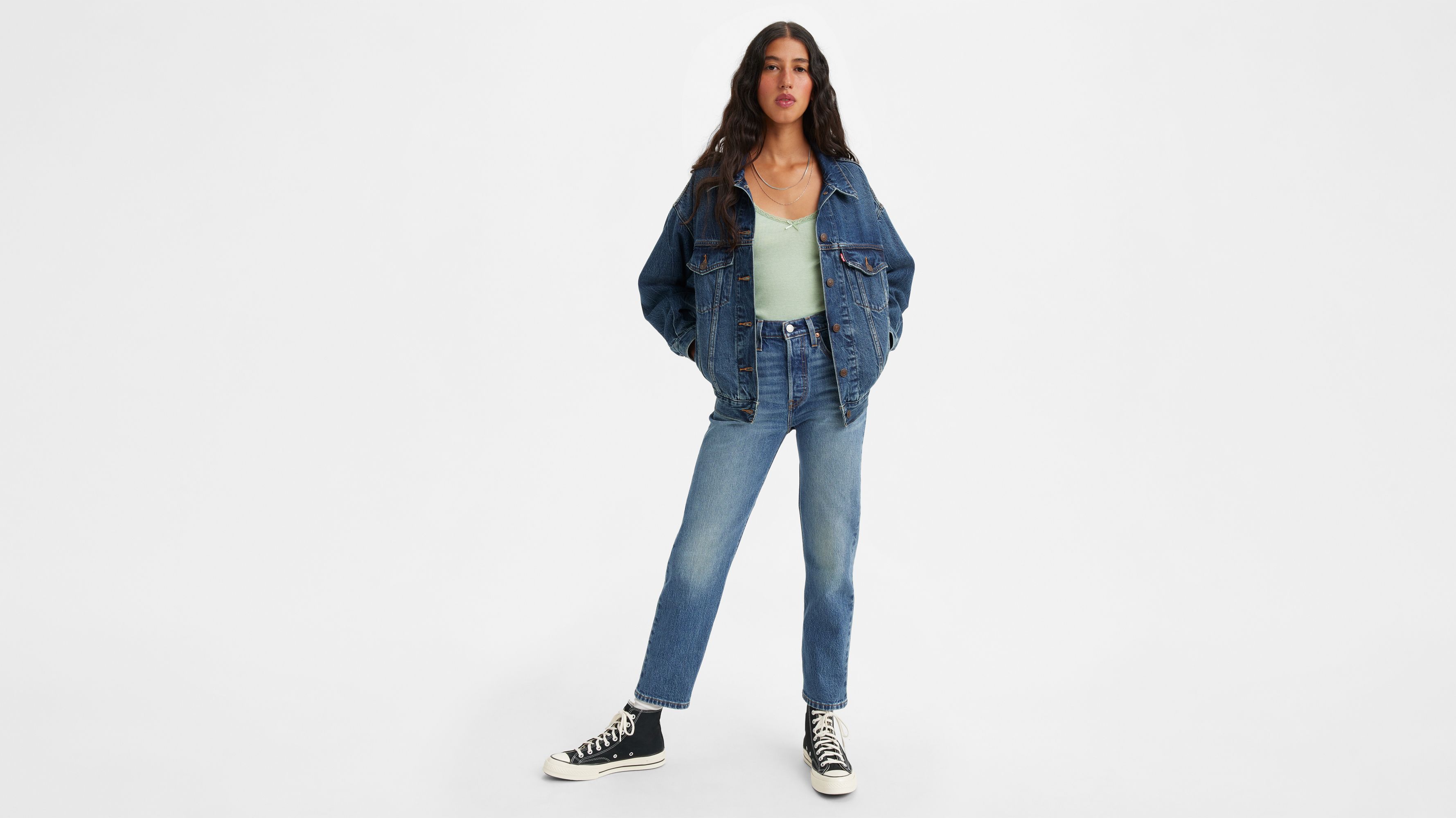 501® Original Cropped Women's Jeans - Dark Wash | Levi's® US