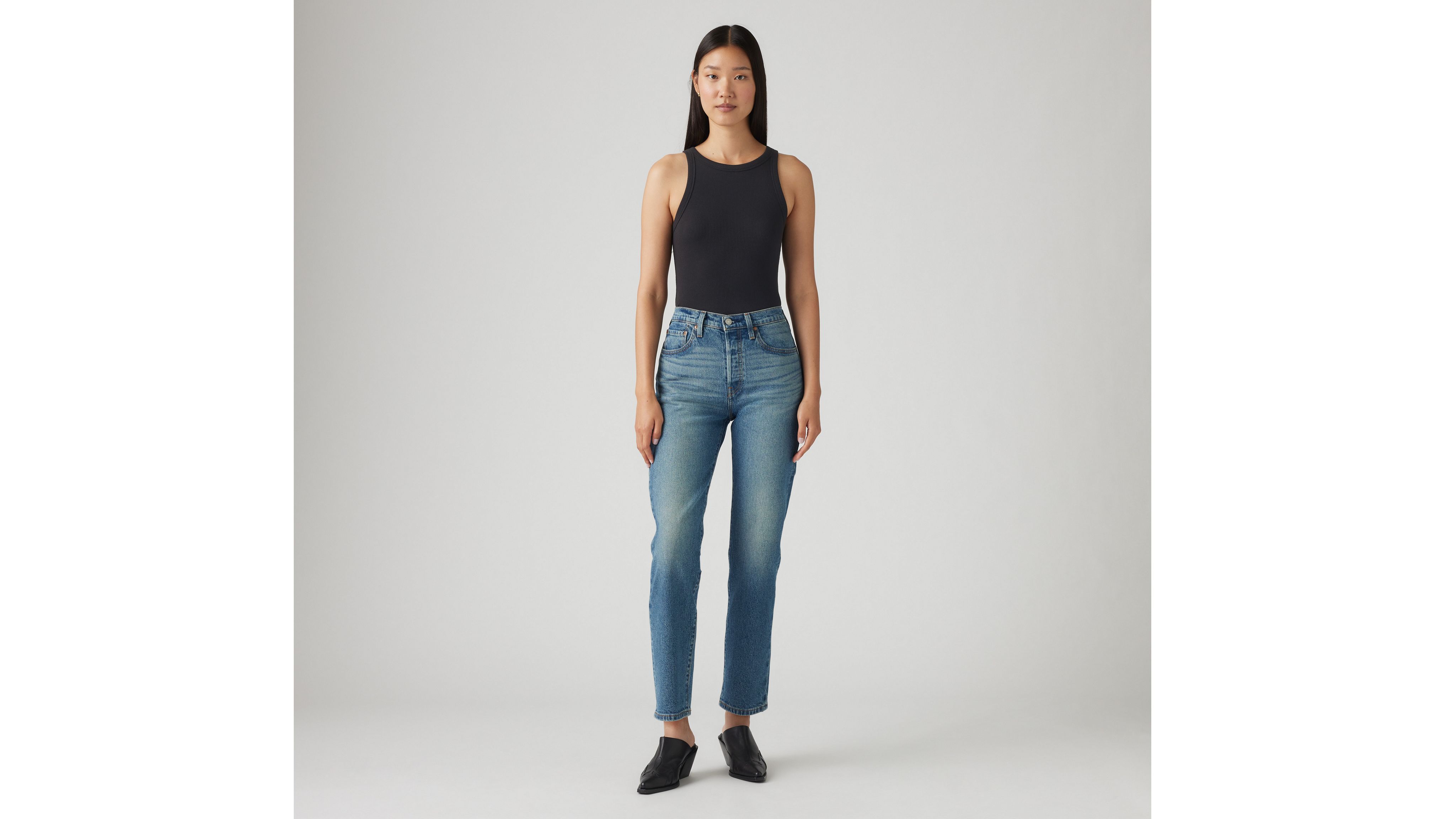 Pantalón largo Levi's 501 Crop 26 Inch mujer