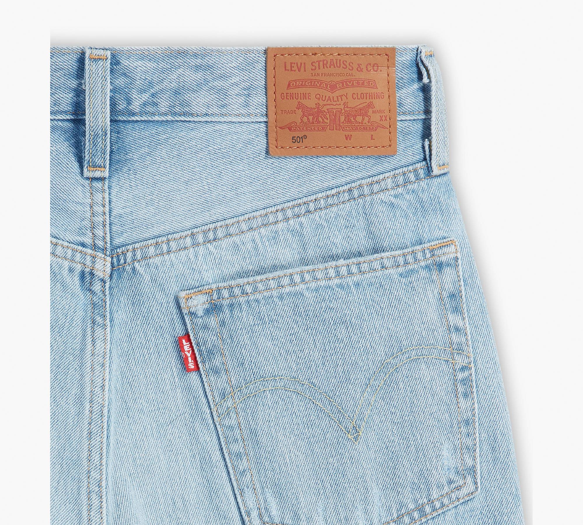501® Crop Jeans - Blue | Levi's® GB