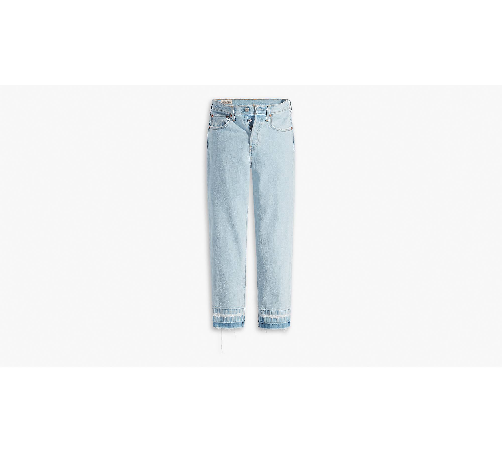 Pantalones Levis 501® Crop Jeans Azul de Mujer, 362000124