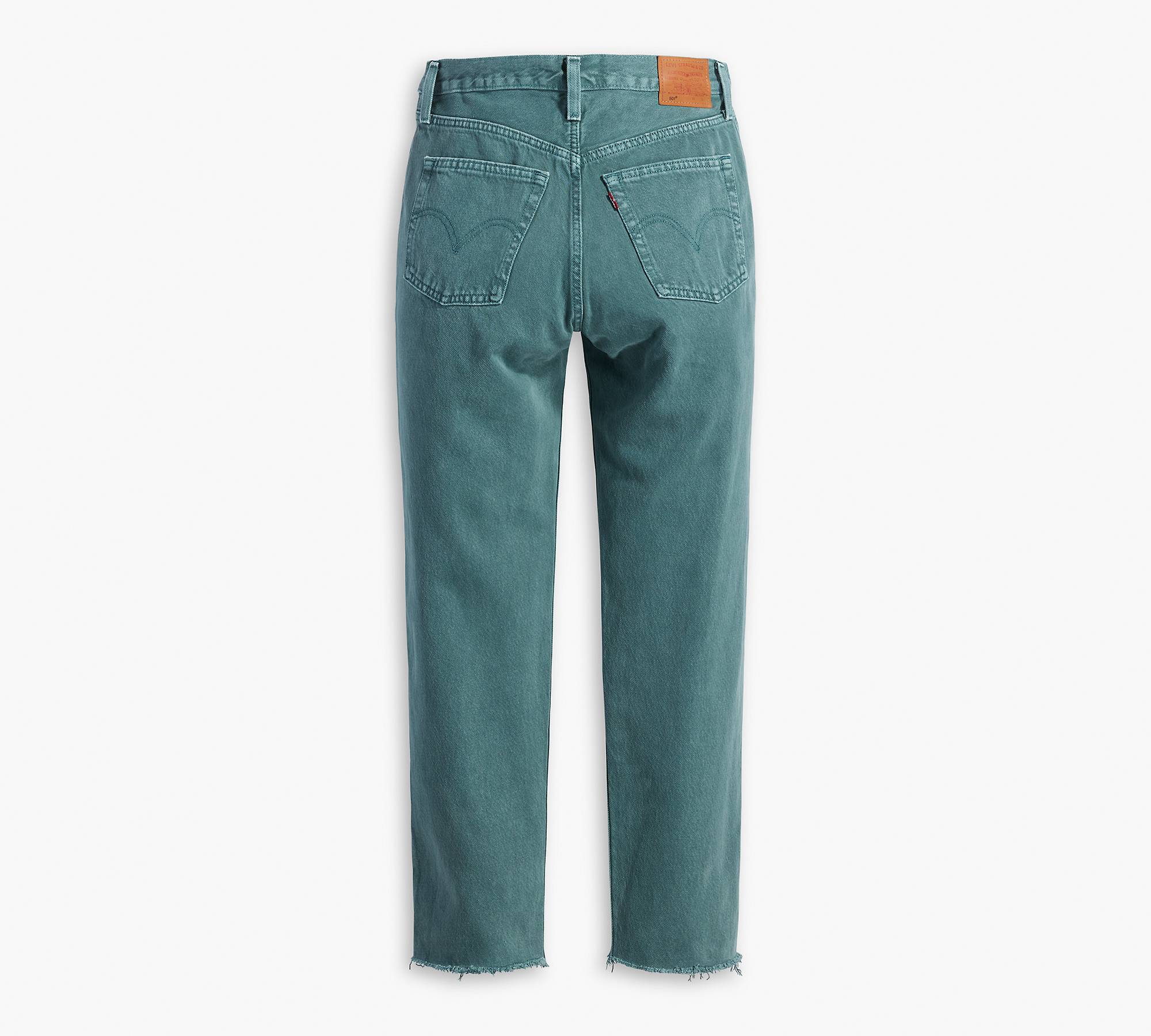 501® Original Cropped Women's Jeans - Green | Levi's® CA