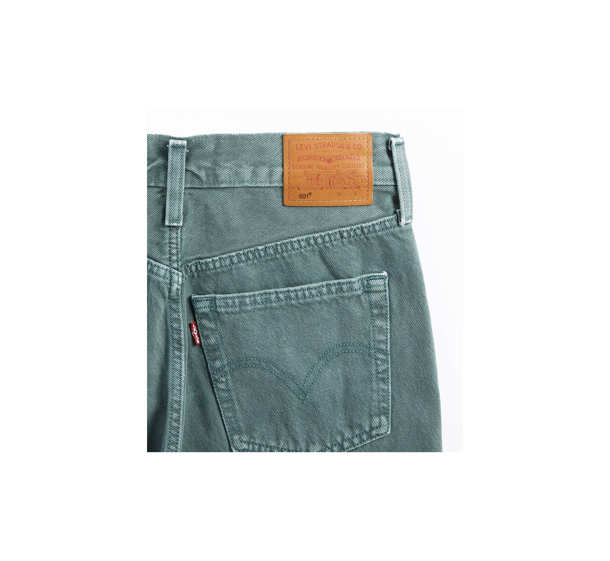 501® Original Cropped Women's Jeans - Green | Levi's® US