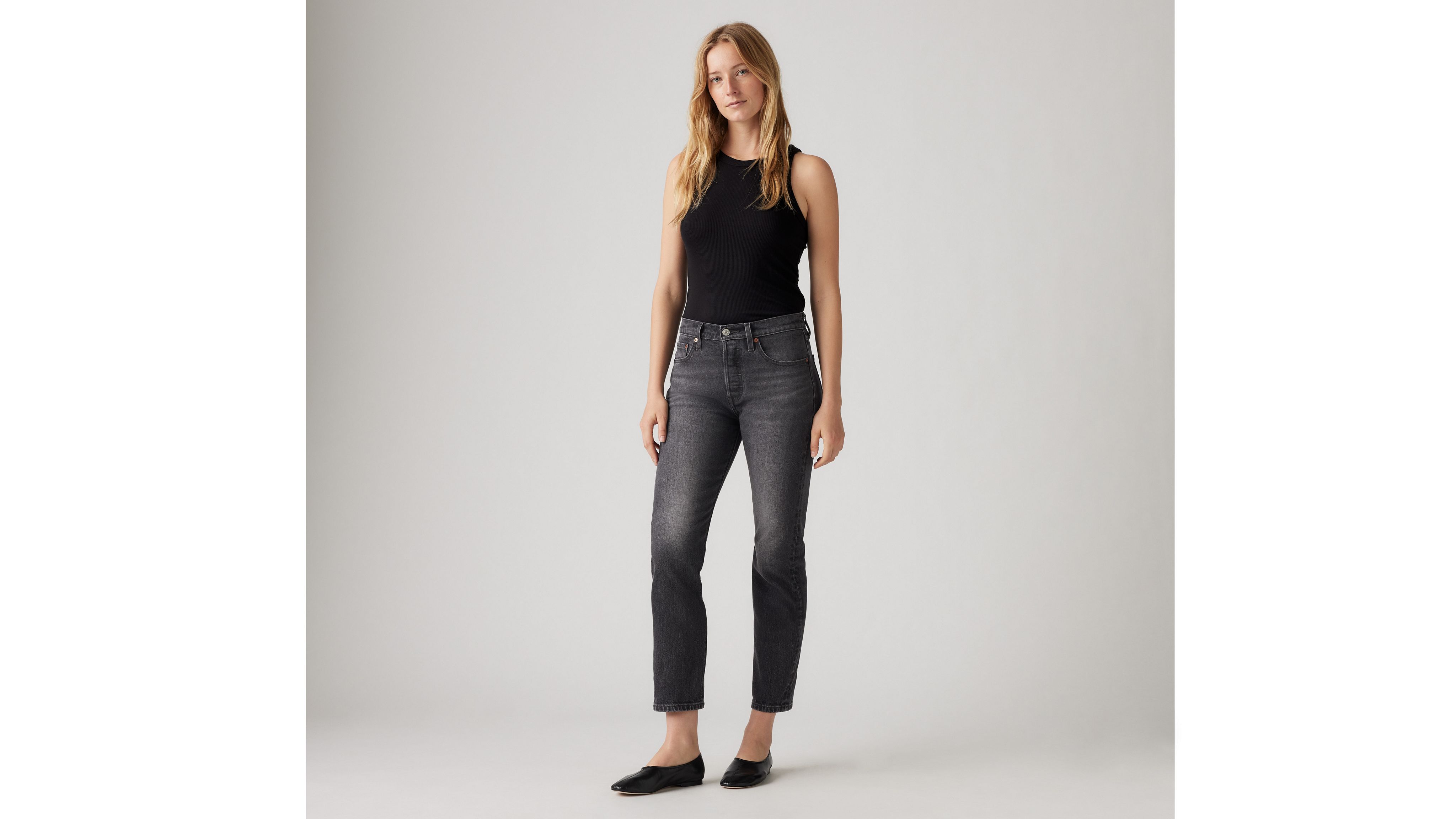 501® Levi's® Crop Jeans - Black | Levi's® CH