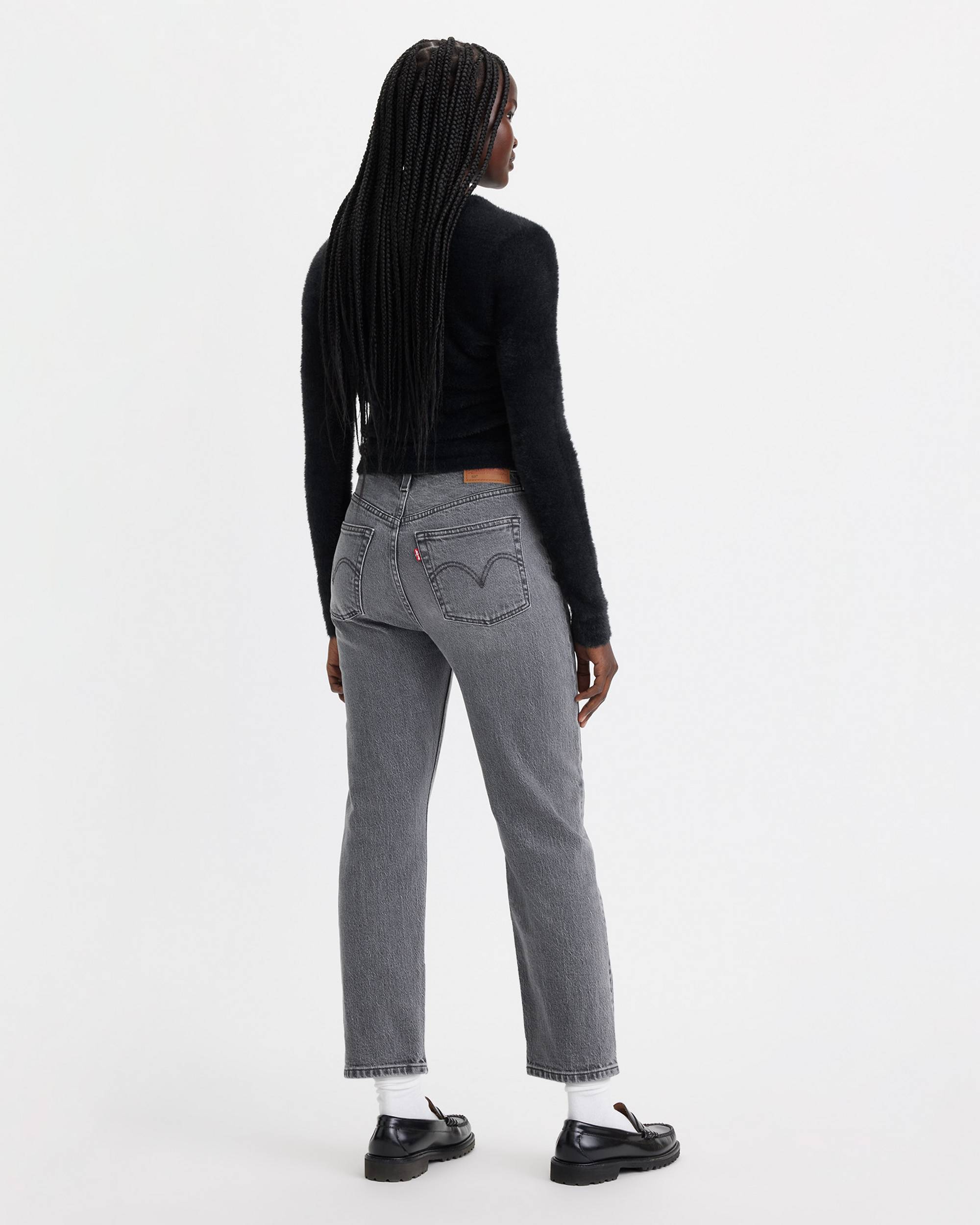 Dawna Highrise Straight Crop Jeans Dawna Highrise Straight Crop Jeans