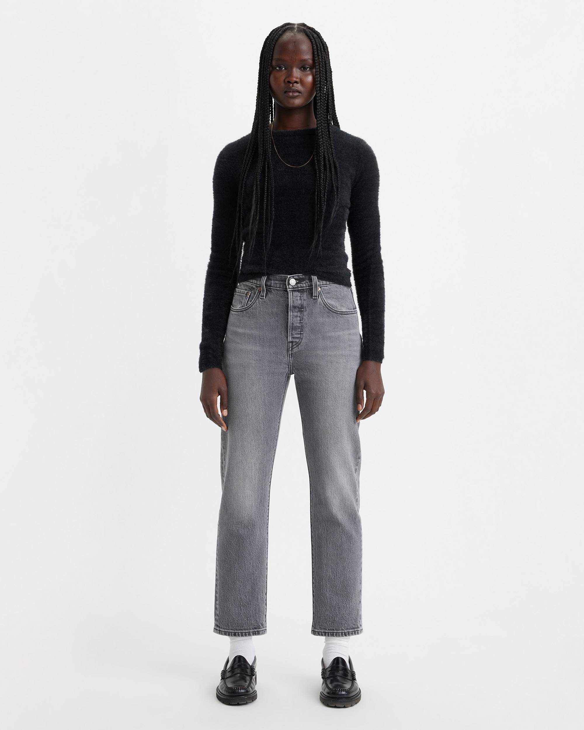 Dawna Highrise Straight Crop Jeans Dawna Highrise Straight Crop Jeans