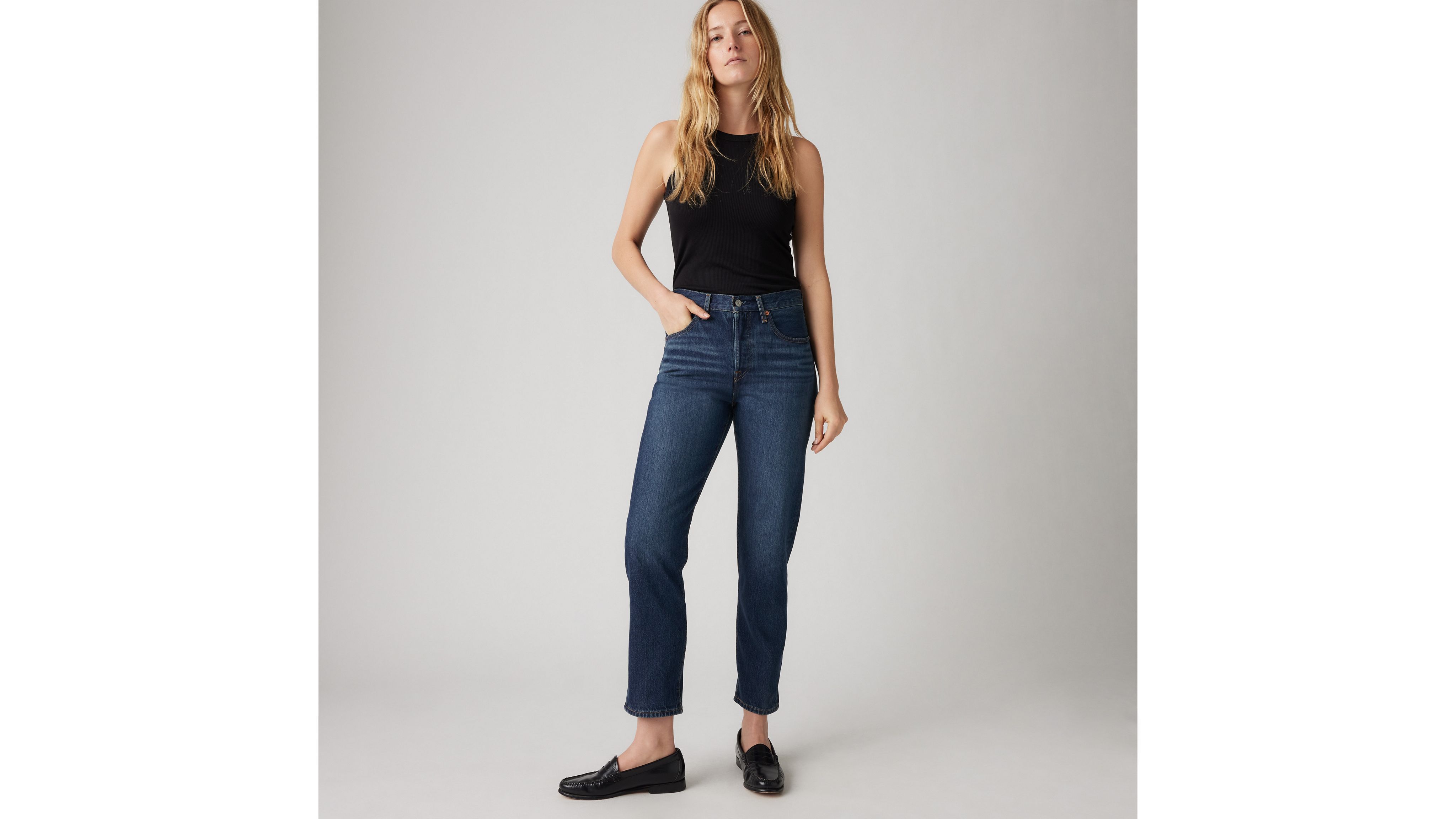 501® Levi's® Crop Jeans