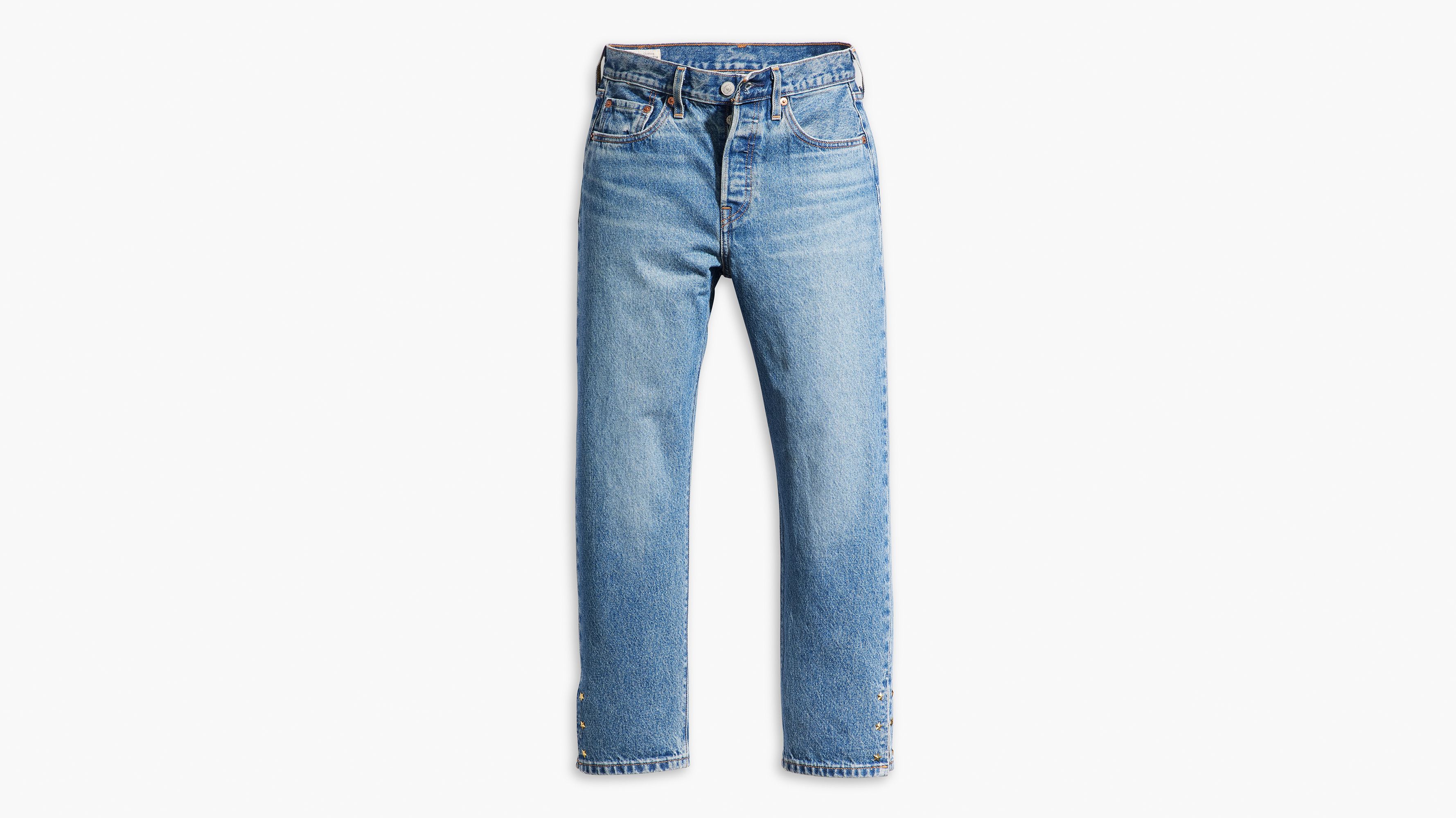 501® Levi's® Crop Jeans - Blue | Levi's® MC