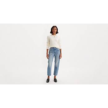 Levi's® 501® avskurna jeans 5