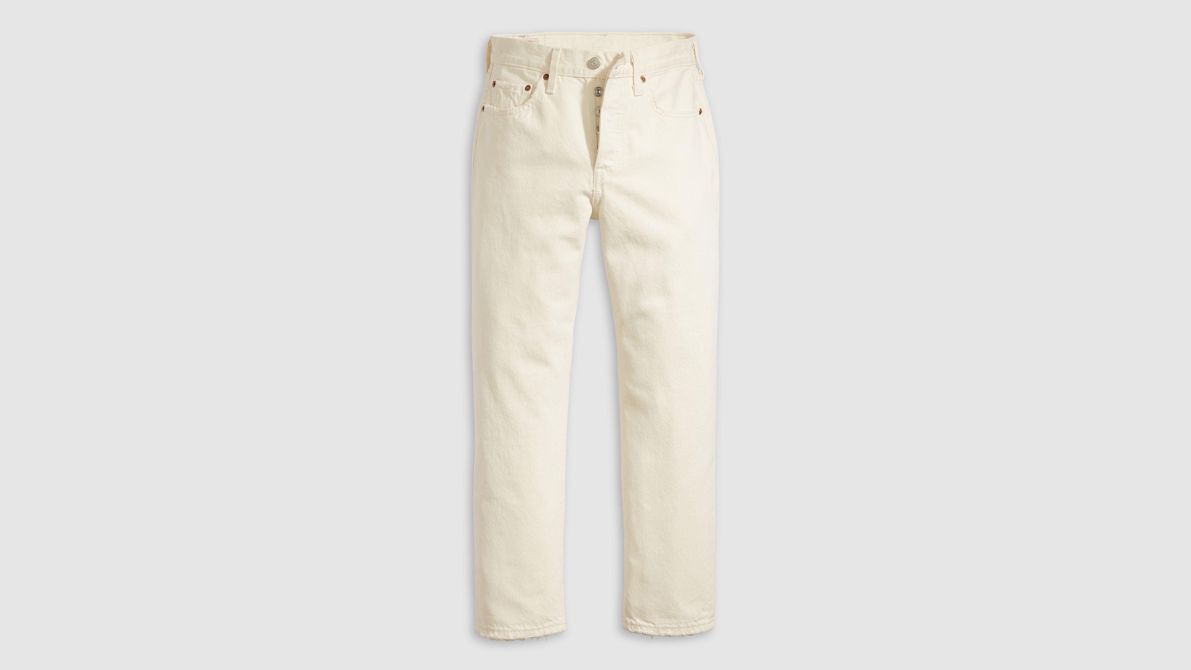 パンツ LEVI S Women Straight Pants 362000319 White 501® Original Cropped Women's Jeans - White | Levi's® US