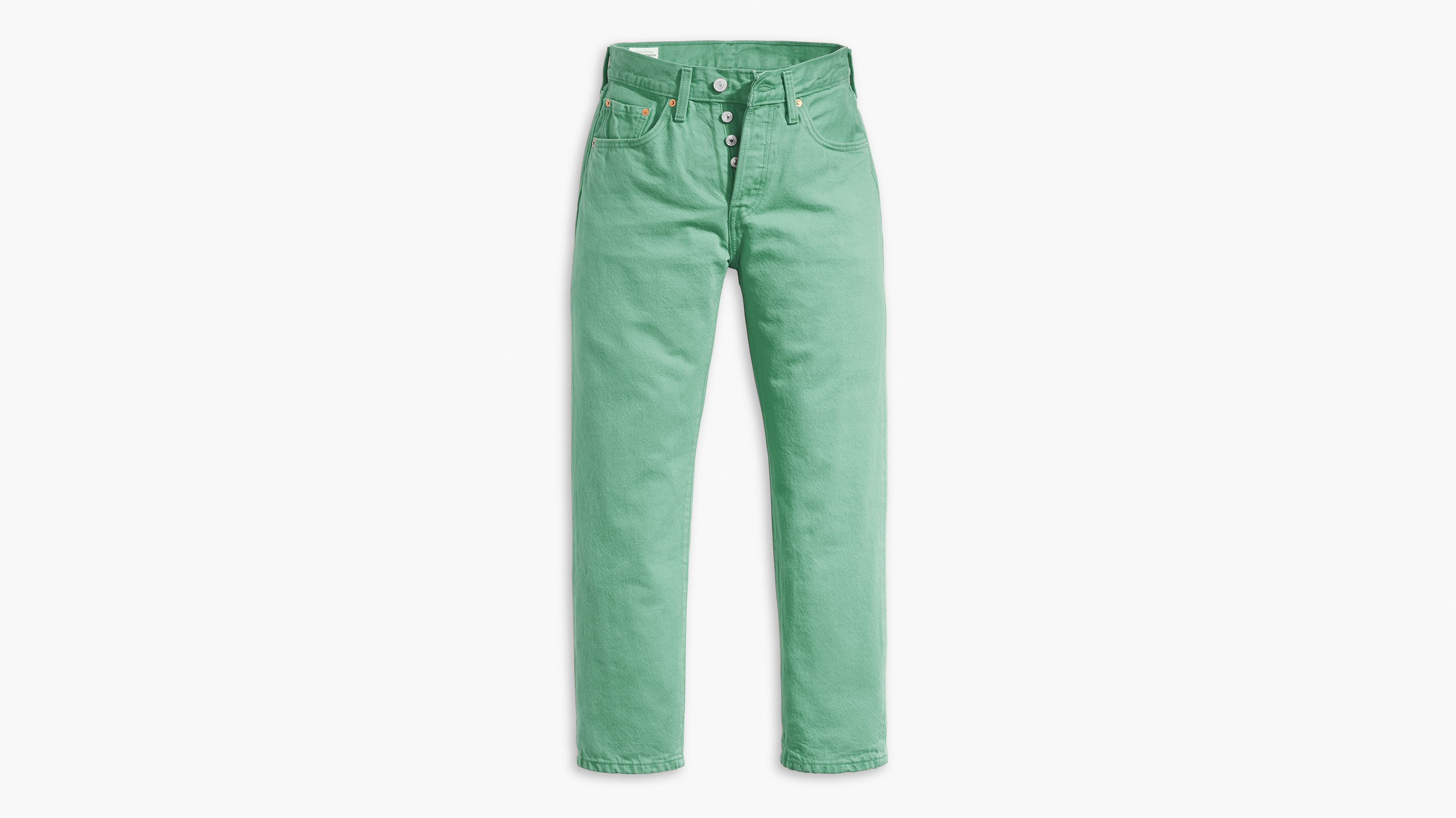 501® Original Cropped Women's Jeans - Green