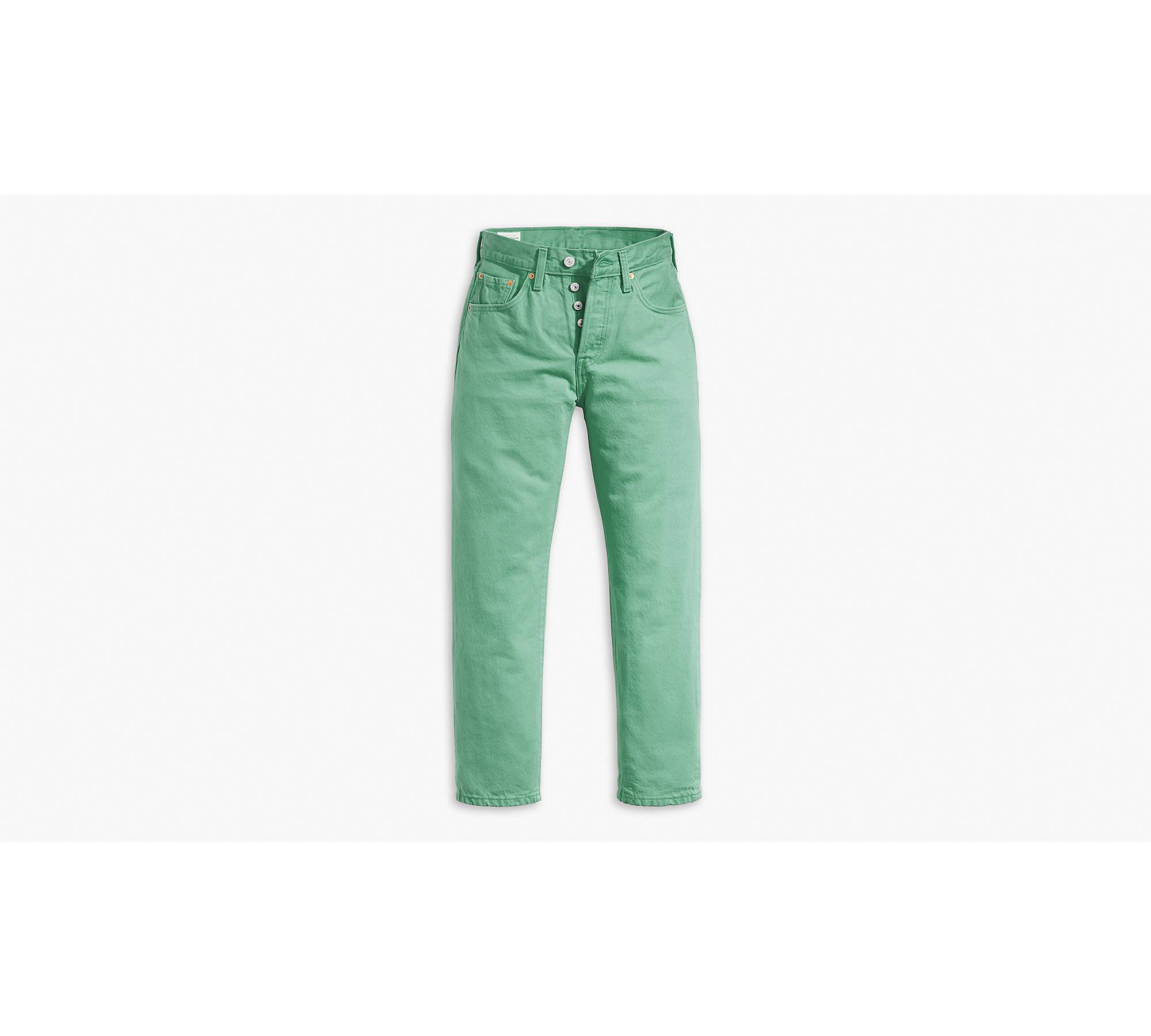 501® Cropped Women's Jeans - Green