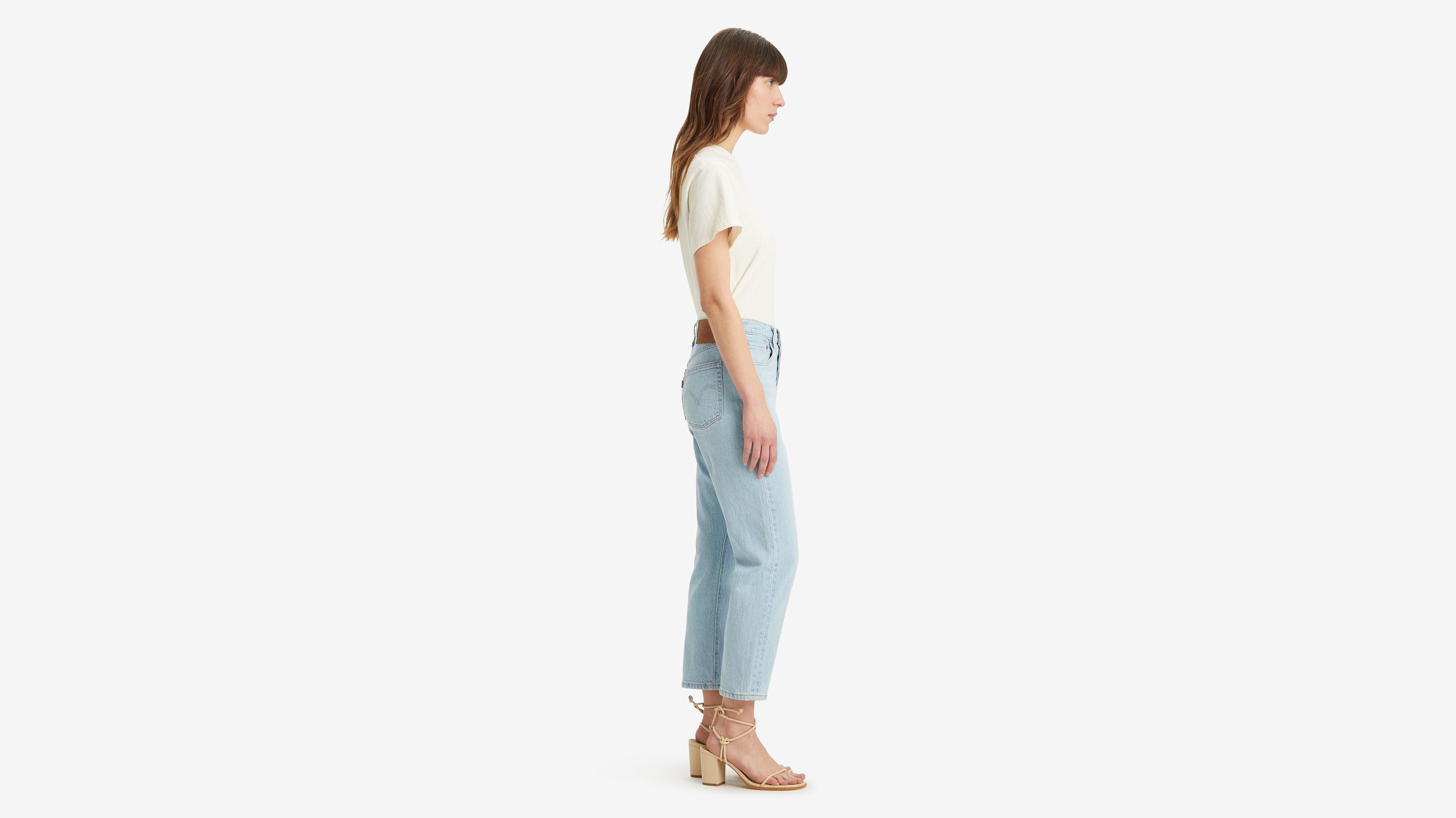 Levi's 501 Crop Jeans In Wow Me Over