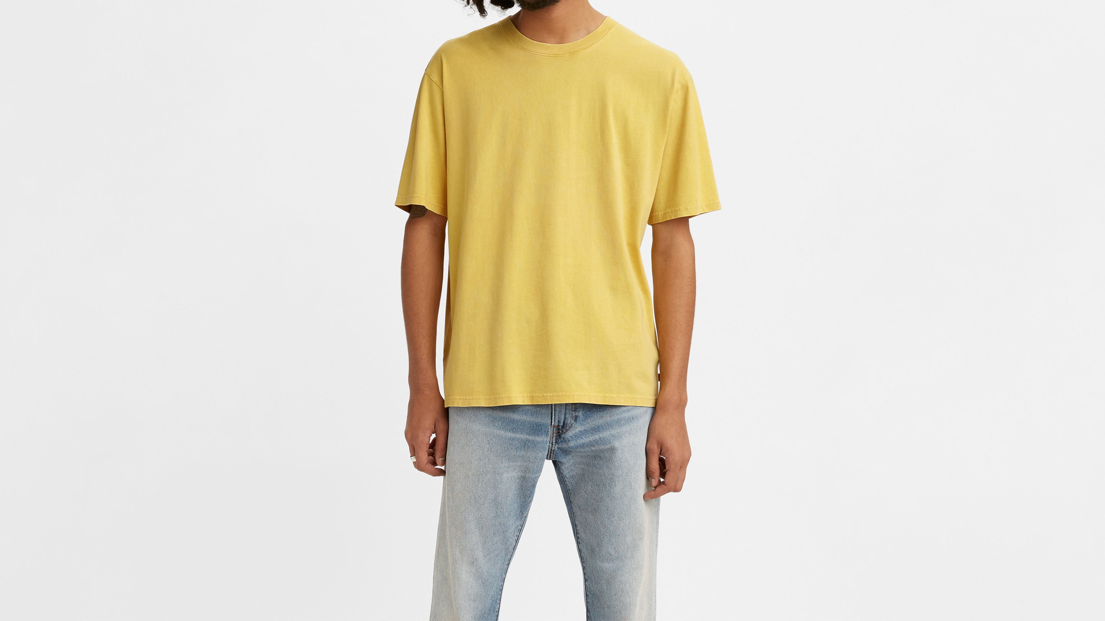 Levi store yellow shirt