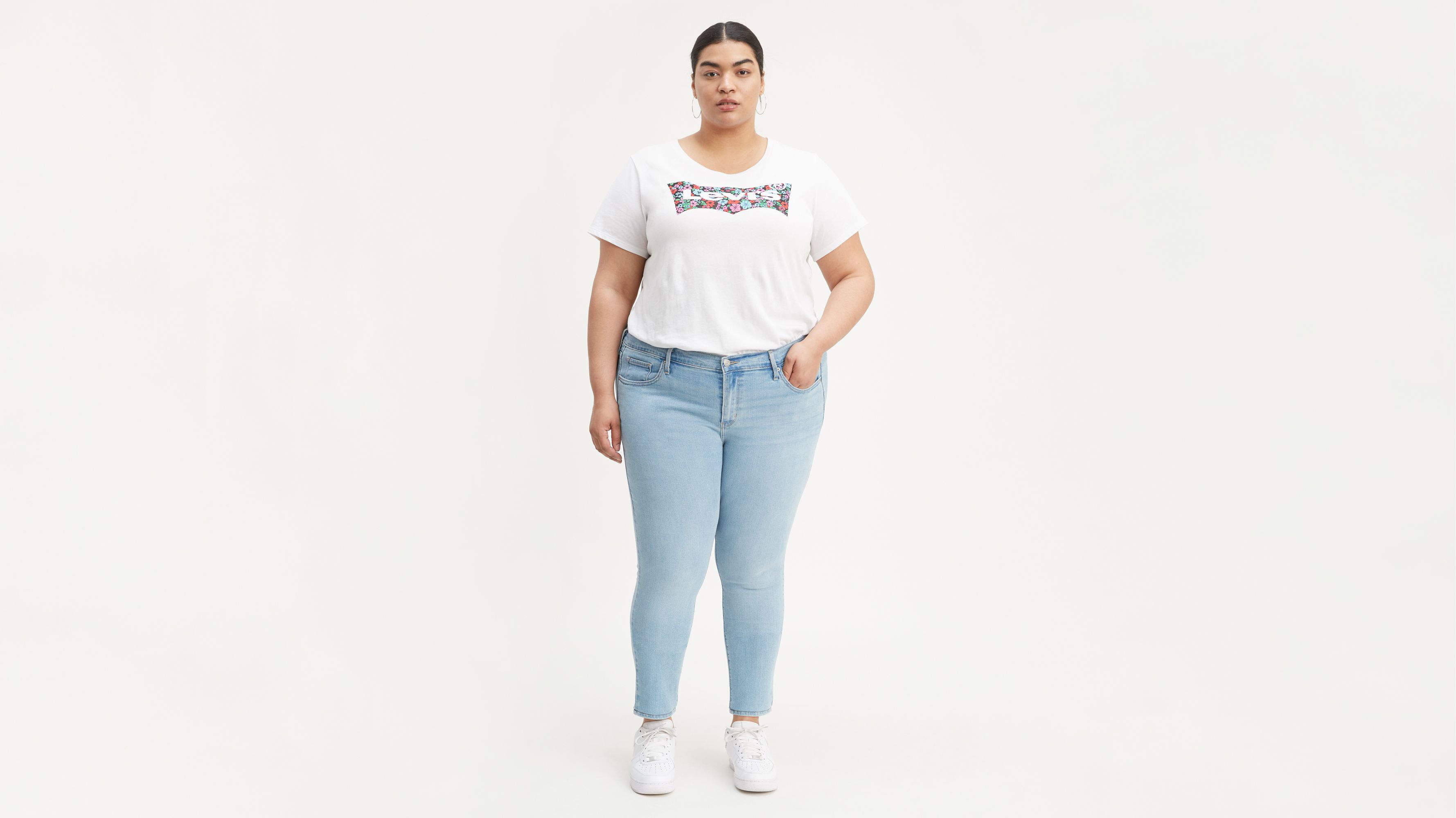 levi's 711 skinny plus size