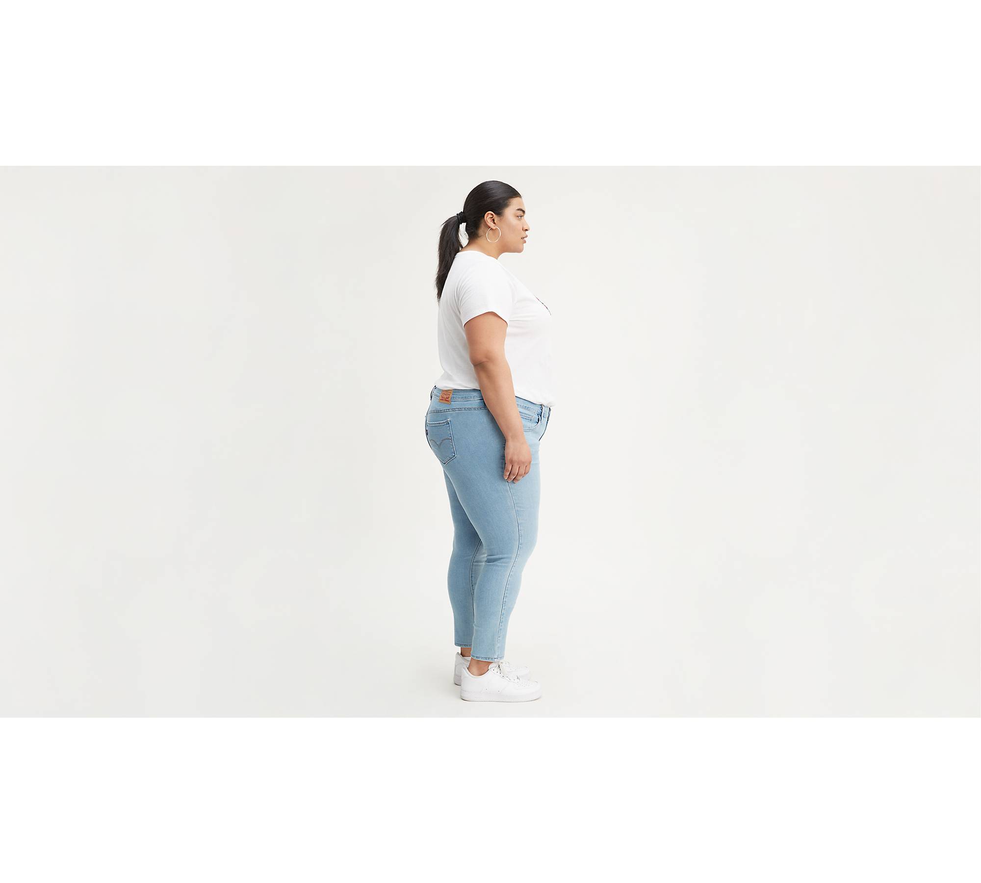 711 Skinny Women's Jeans (plus Size) - Light Wash | Levi's® US