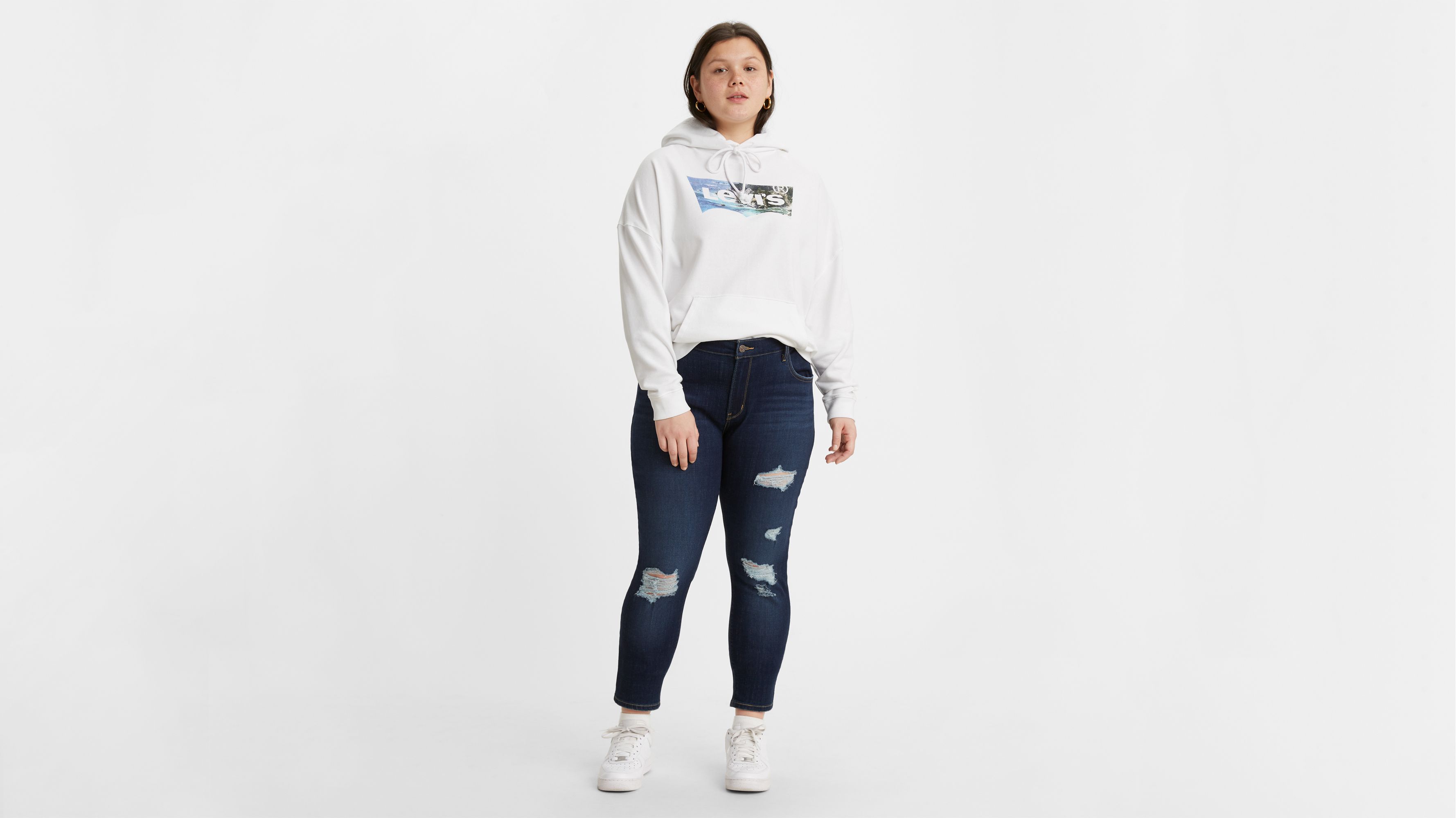 levi's 711 skinny plus size