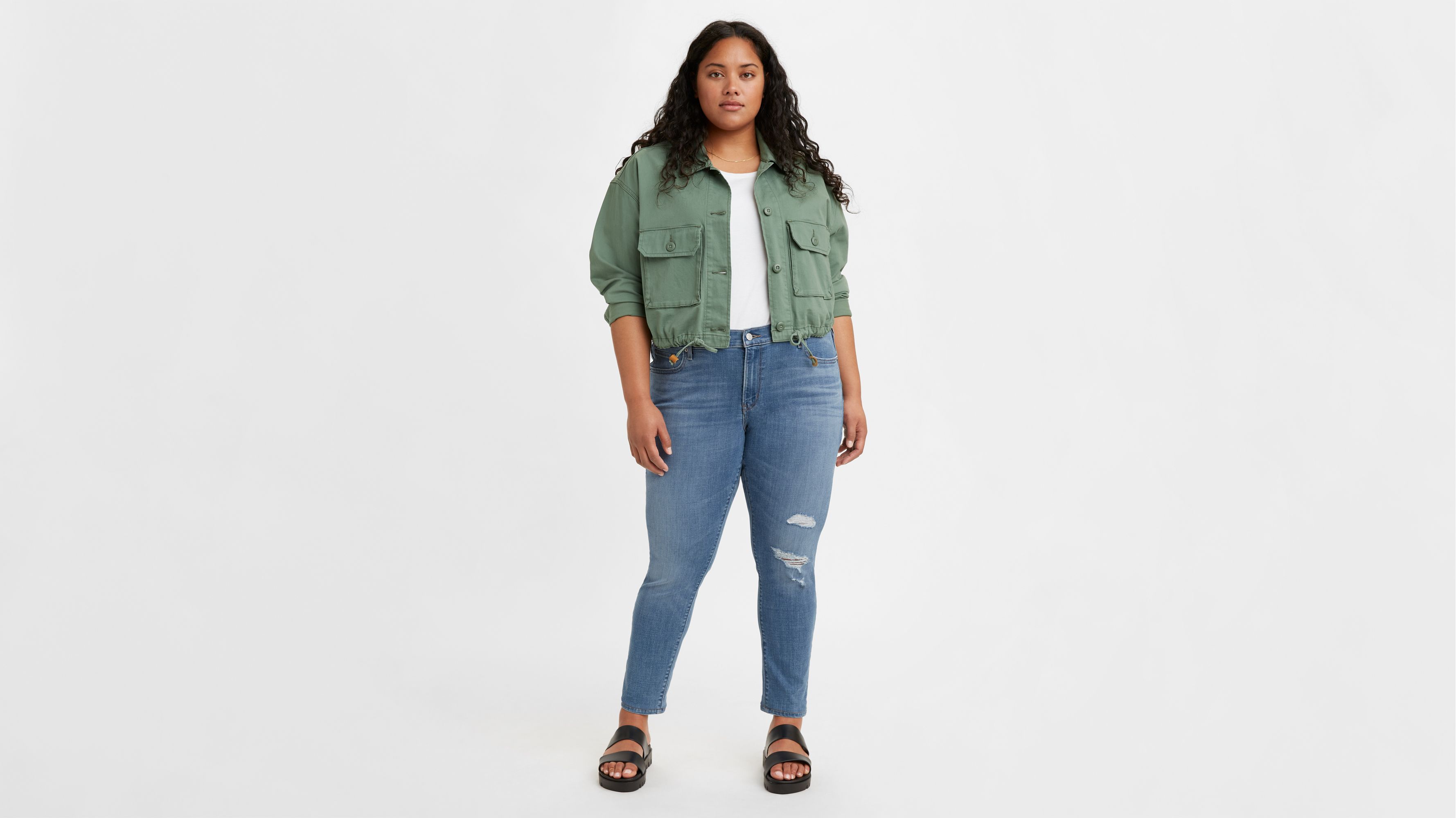 711 Skinny Women's Jeans (Plus Size) 1