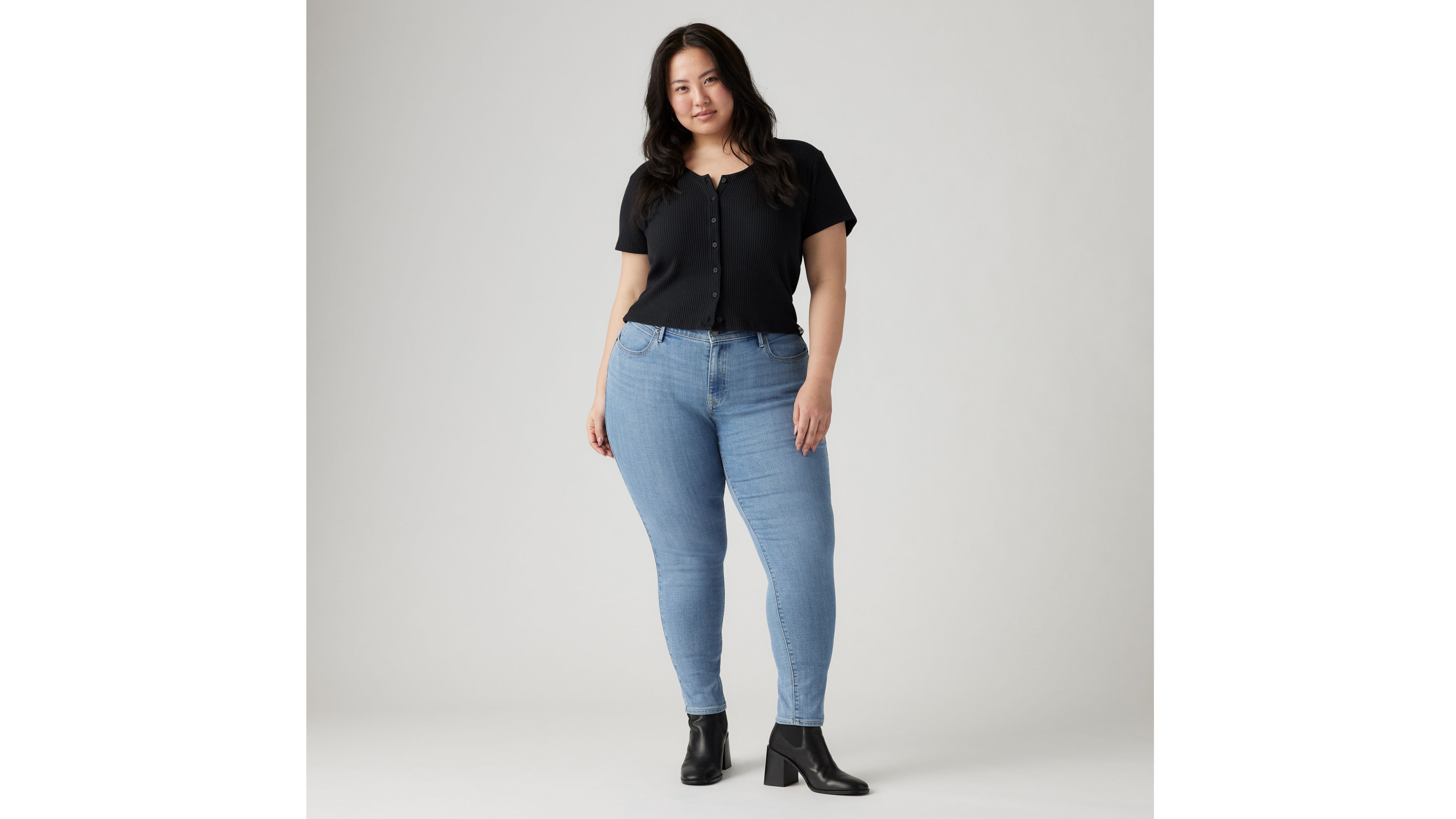 711 Skinny Women's Jeans (plus Size) - Medium Wash