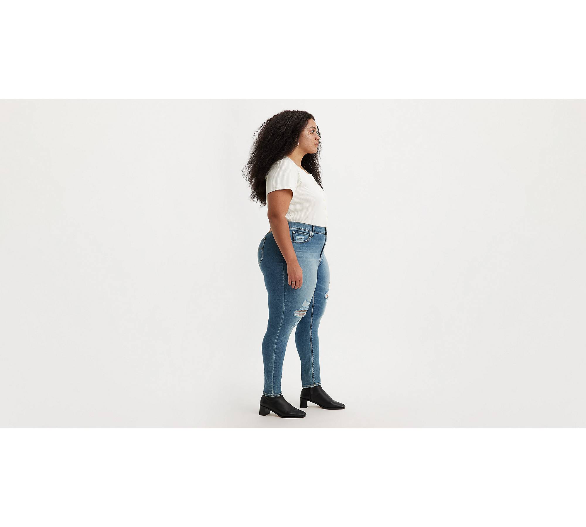711 Skinny Women's Jeans (plus Size) - Medium Wash