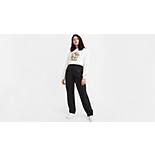 Tailored High Loose Taper Women's Pants 4