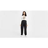 Tailored High Loose Taper Women's Pants 1