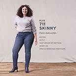 Camo 711 Ankle Skinny Women's Jeans (Plus Size) 4